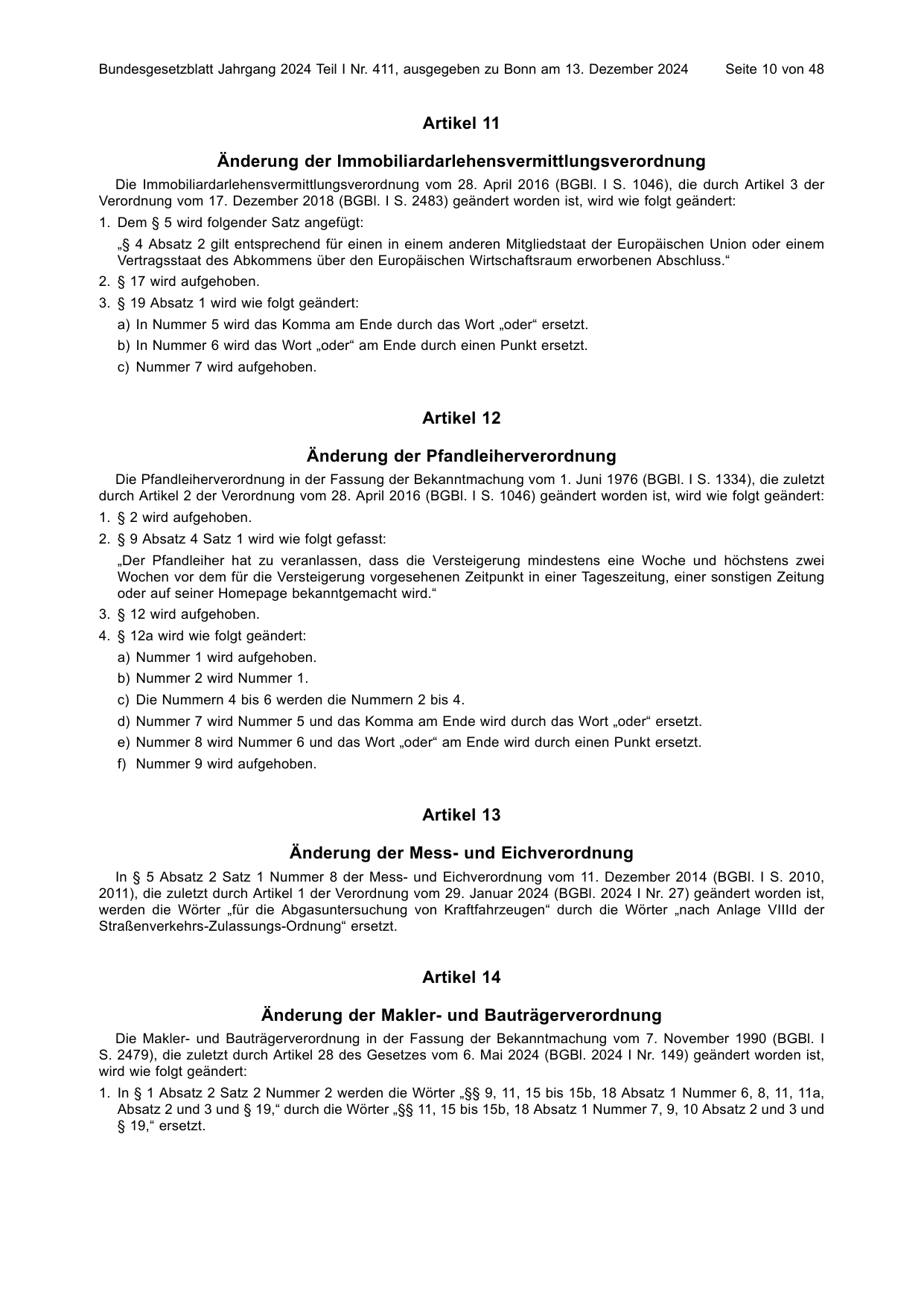 BGBl. 2024, Seite 10 — Originalseite als Abbildung