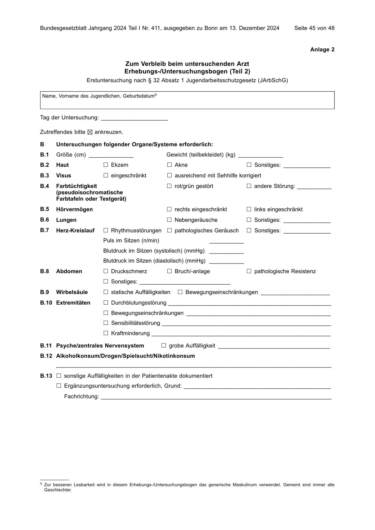 BGBl. 2024, Seite 45 — Originalseite als Abbildung