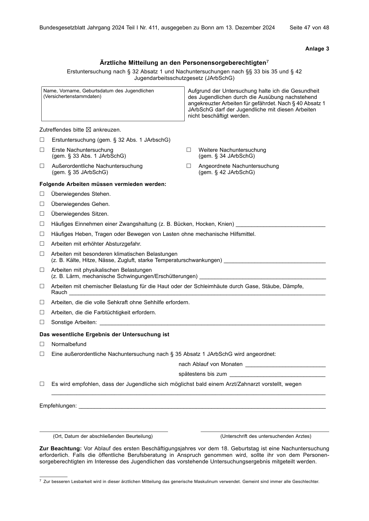 BGBl. 2024, Seite 47 — Originalseite als Abbildung