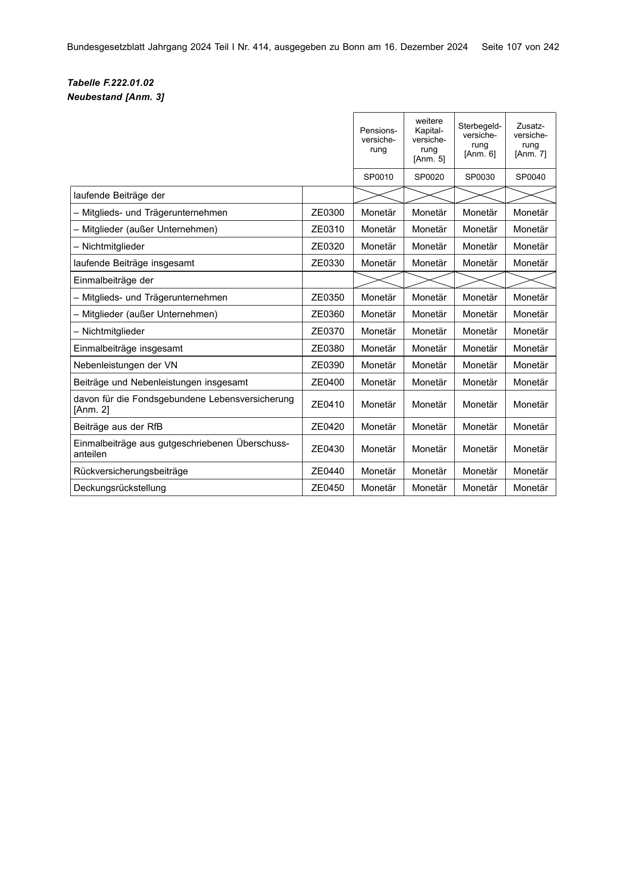 BGBl. 2024, Seite 107 — Originalseite als Abbildung