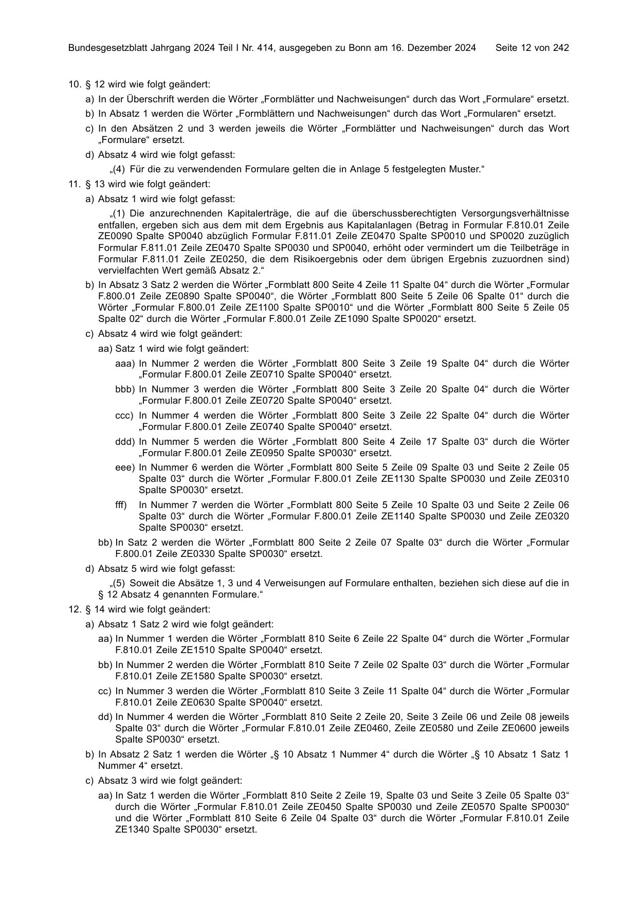 BGBl. 2024, Seite 12 — Originalseite als Abbildung