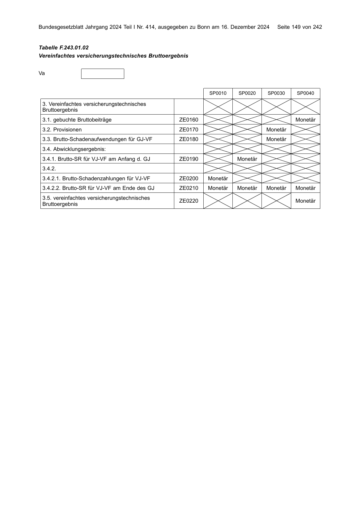 BGBl. 2024, Seite 149 — Originalseite als Abbildung
