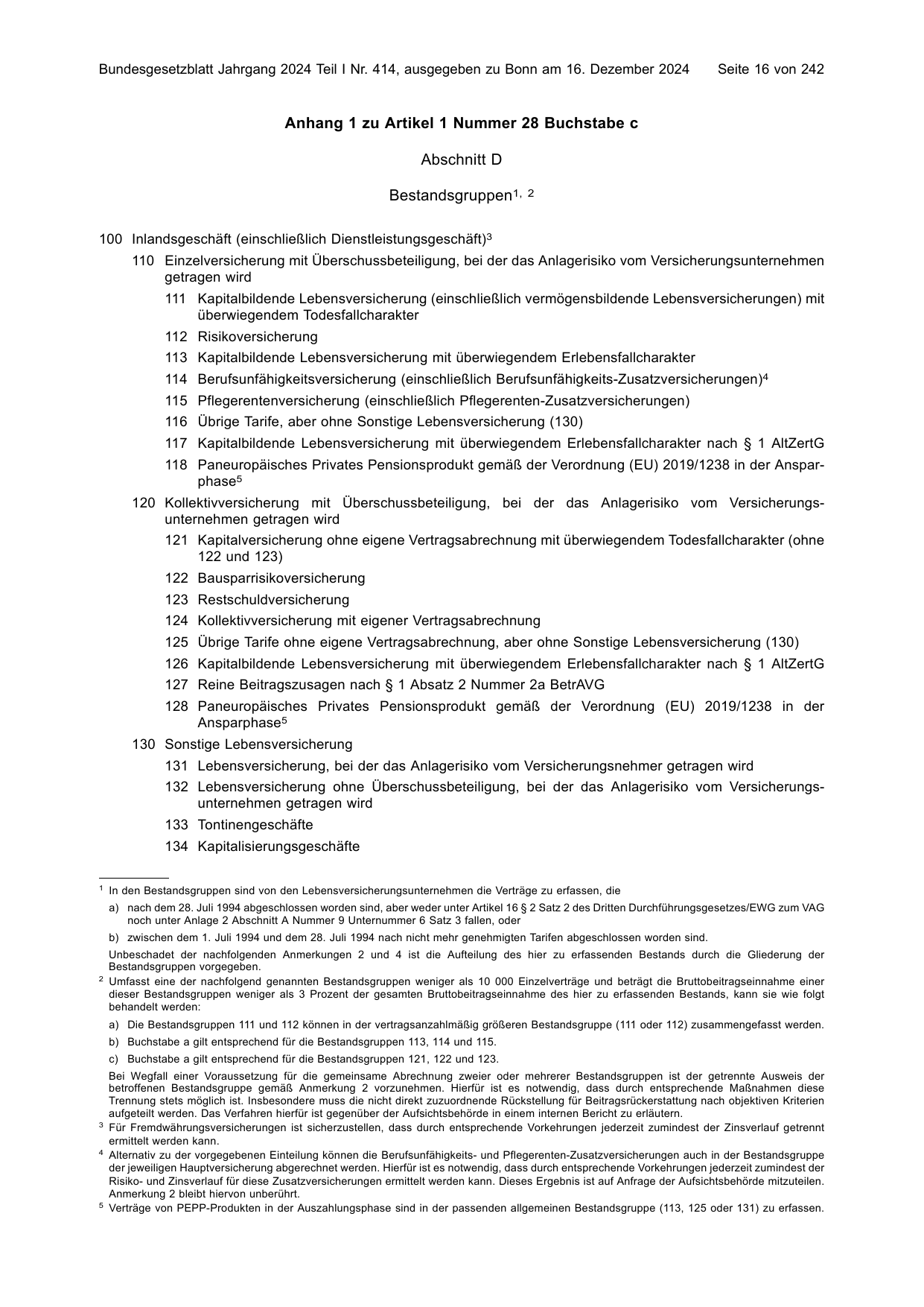 BGBl. 2024, Seite 16 — Originalseite als Abbildung