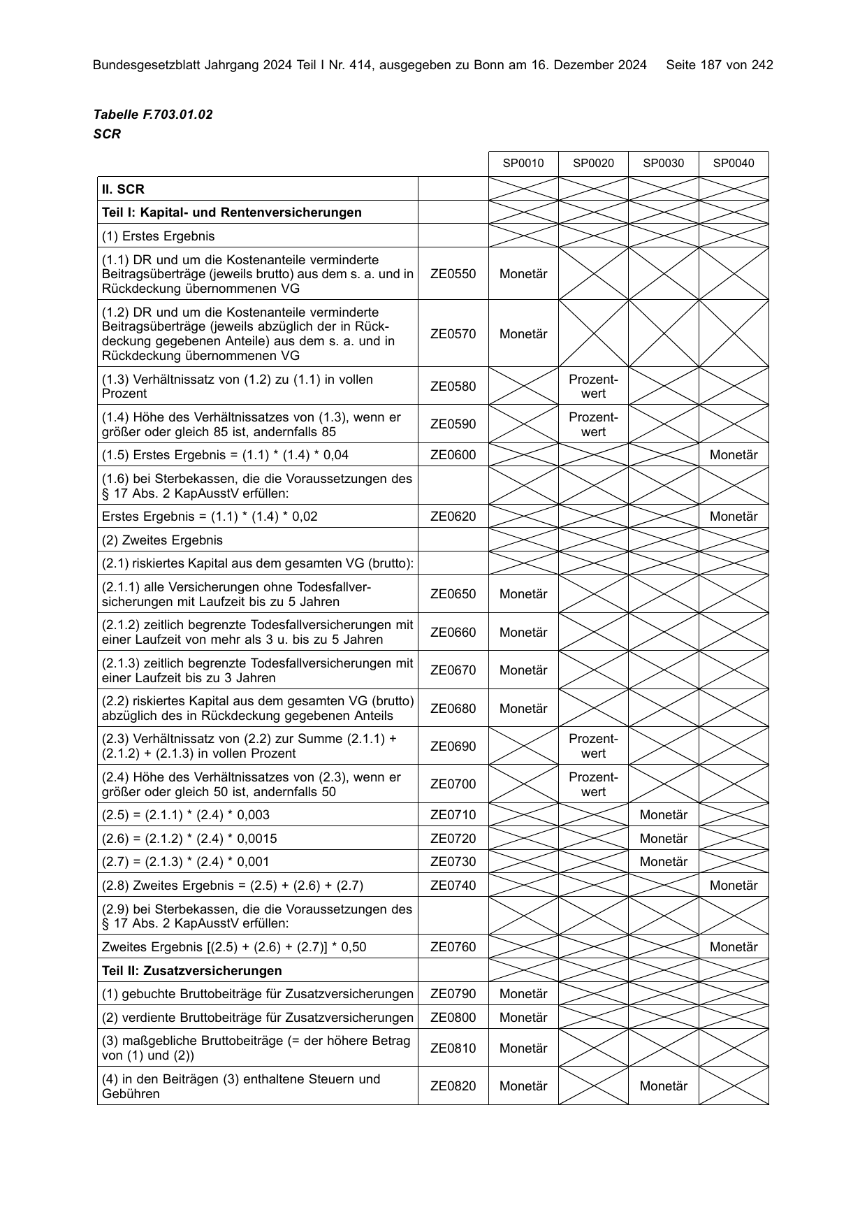 BGBl. 2024, Seite 187 — Originalseite als Abbildung