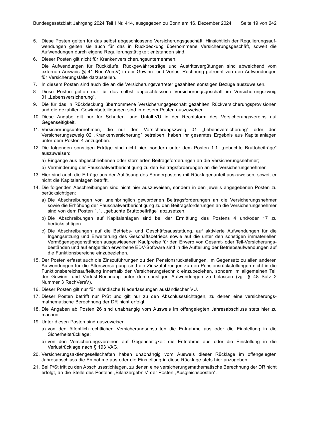 BGBl. 2024, Seite 19 — Originalseite als Abbildung