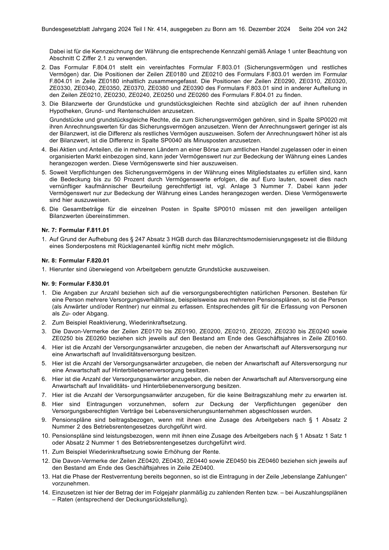 BGBl. 2024, Seite 204 — Originalseite als Abbildung