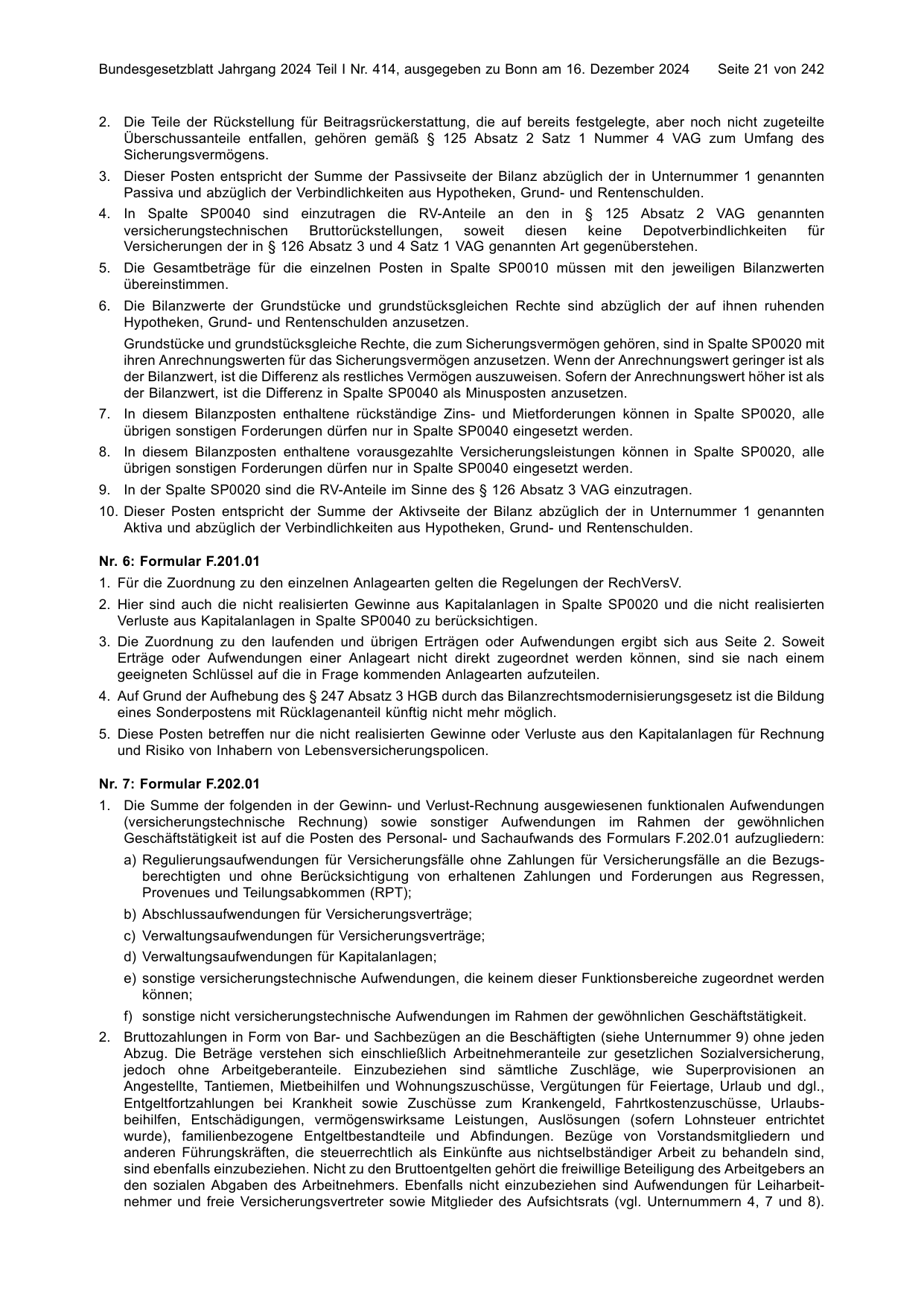 BGBl. 2024, Seite 21 — Originalseite als Abbildung