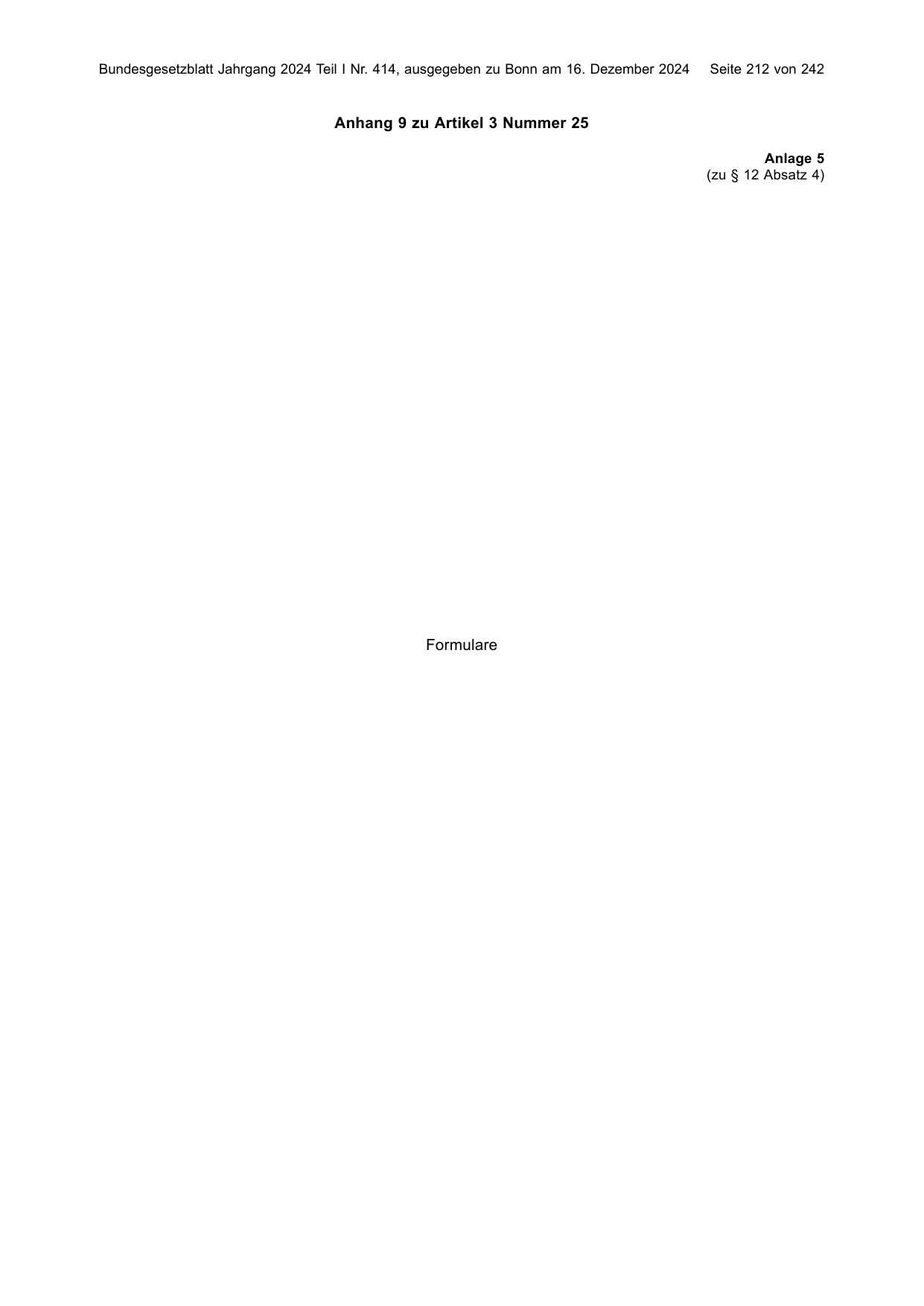 BGBl. 2024, Seite 212 — Originalseite als Abbildung