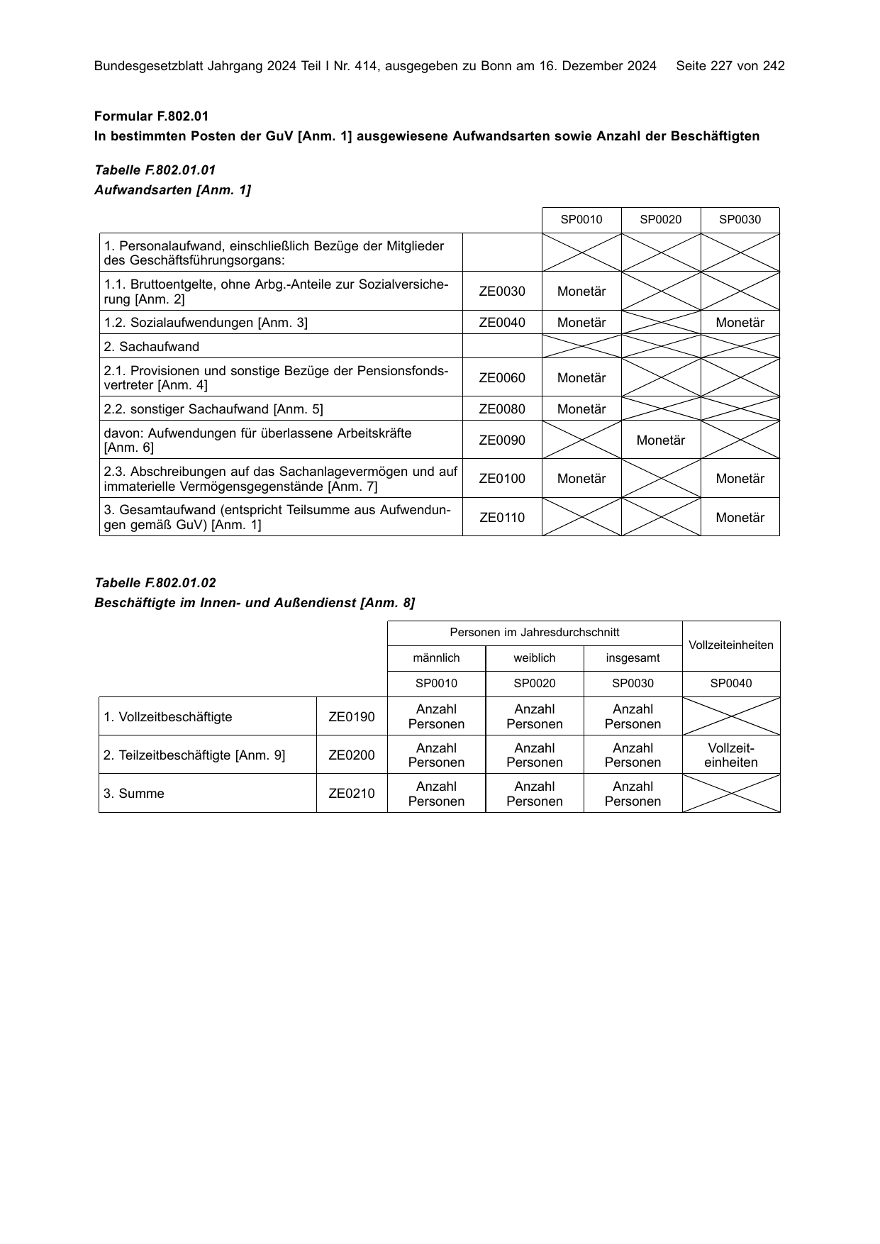 BGBl. 2024, Seite 227 — Originalseite als Abbildung