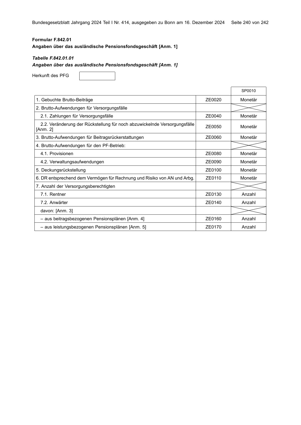 BGBl. 2024, Seite 240 — Originalseite als Abbildung