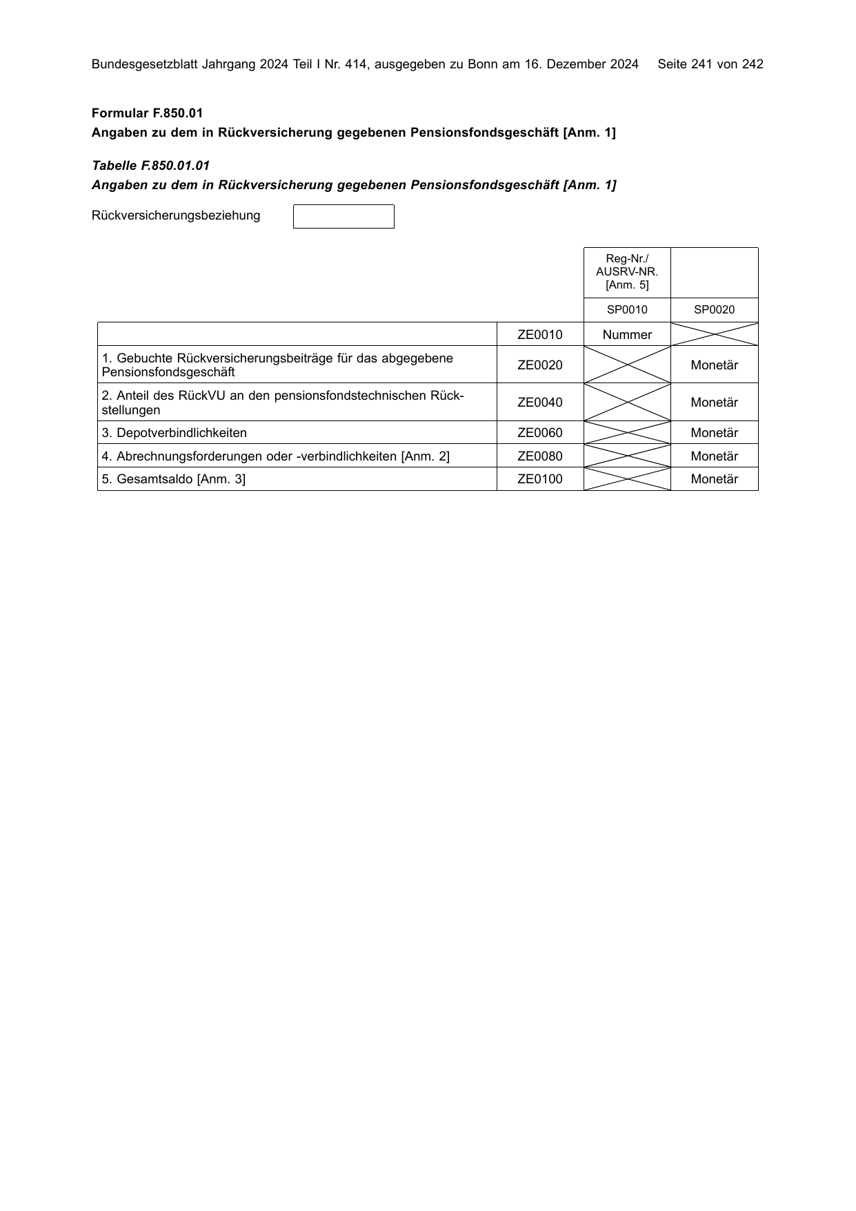 BGBl. 2024, Seite 241 — Originalseite als Abbildung