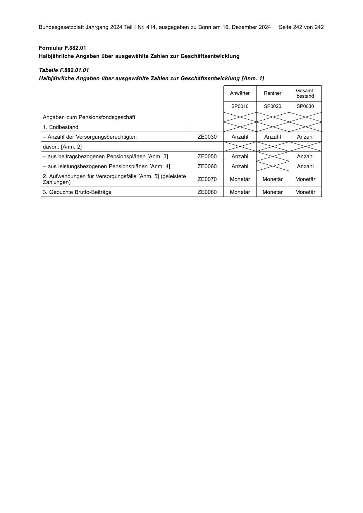 BGBl. 2024, Seite 242 — Originalseite als Abbildung