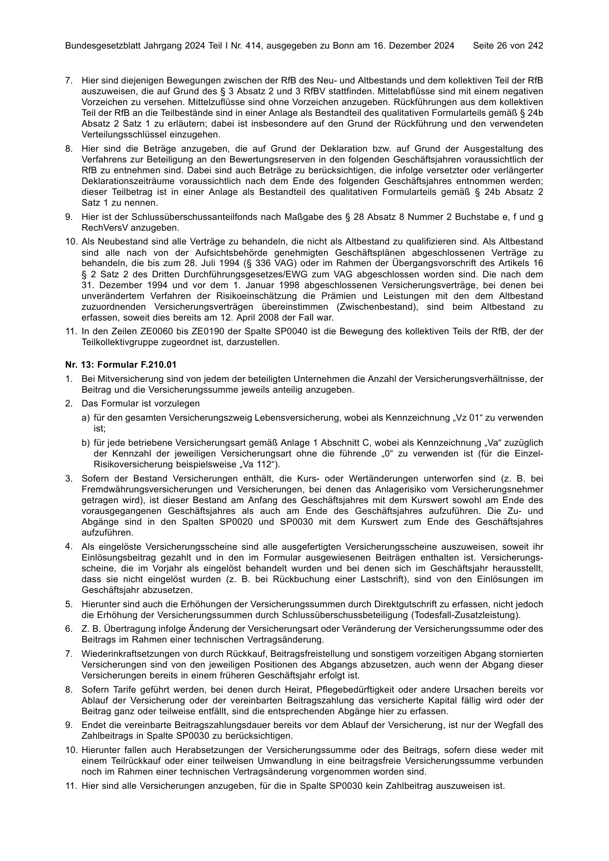 BGBl. 2024, Seite 26 — Originalseite als Abbildung