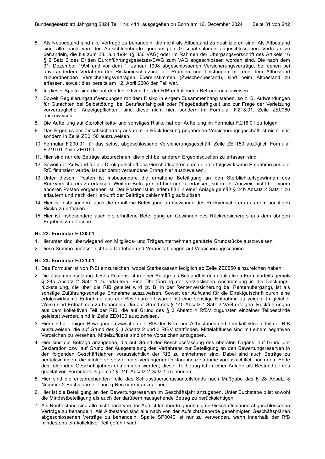 BGBl. 2024, Seite 31 — Originalseite als Abbildung