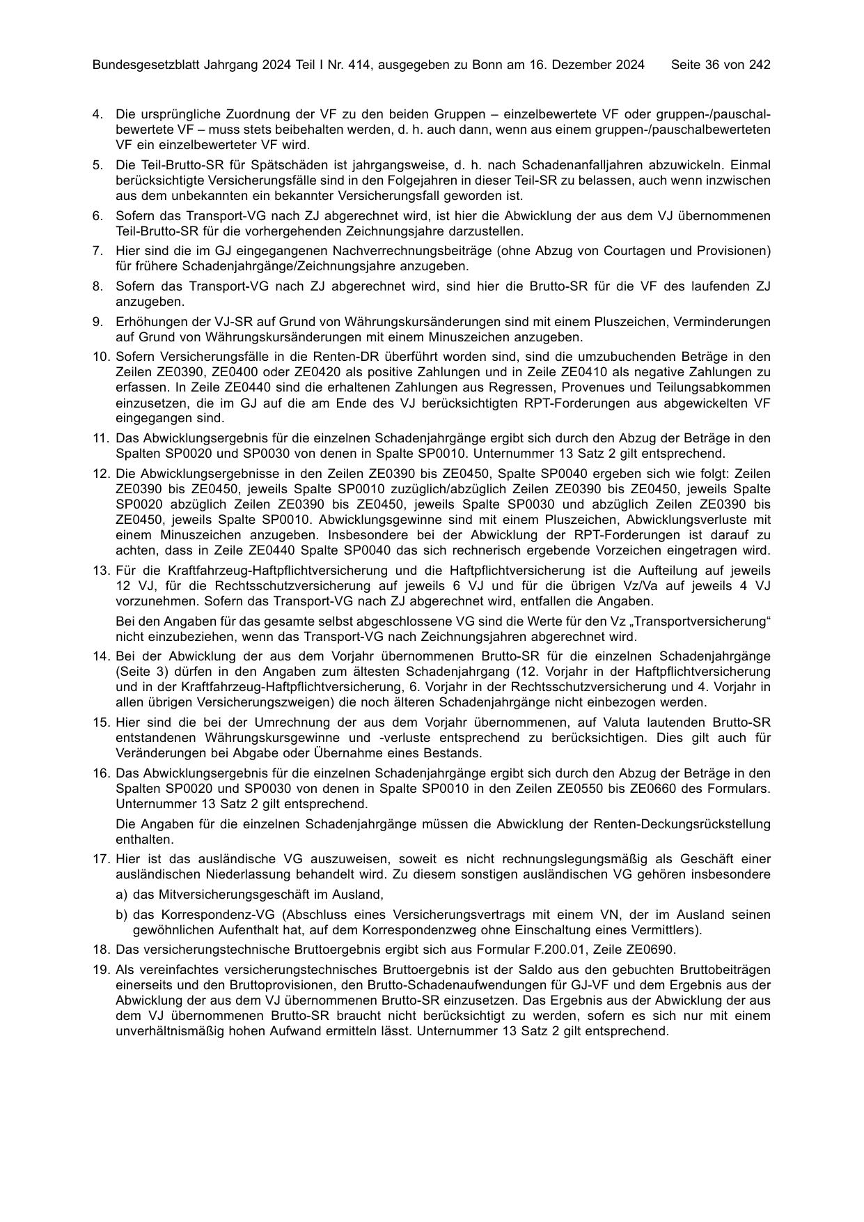 BGBl. 2024, Seite 36 — Originalseite als Abbildung