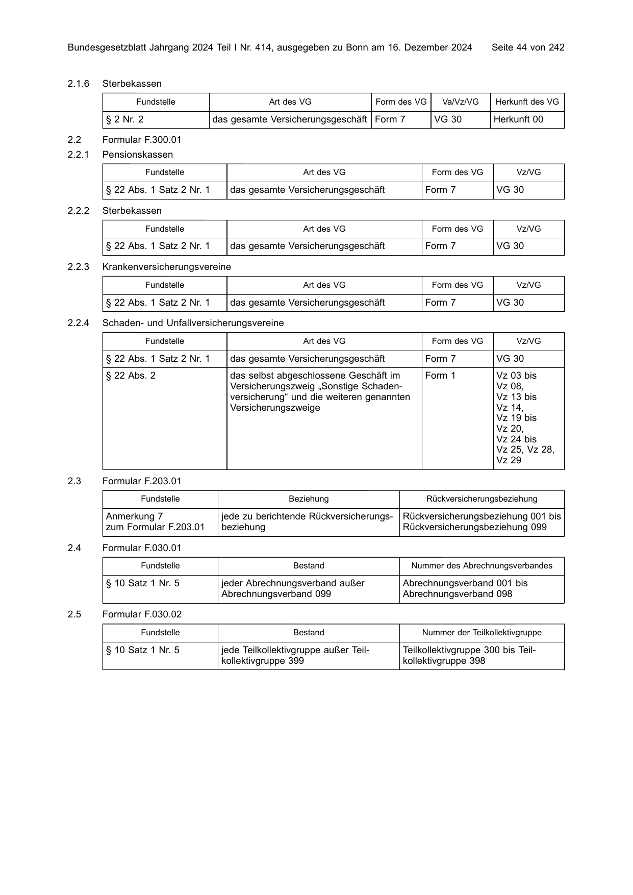 BGBl. 2024, Seite 44 — Originalseite als Abbildung