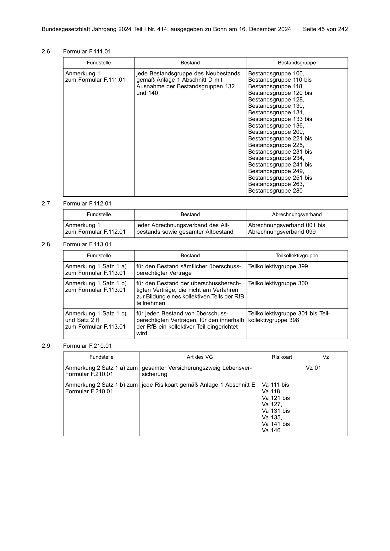 BGBl. 2024, Seite 45 — Originalseite als Abbildung