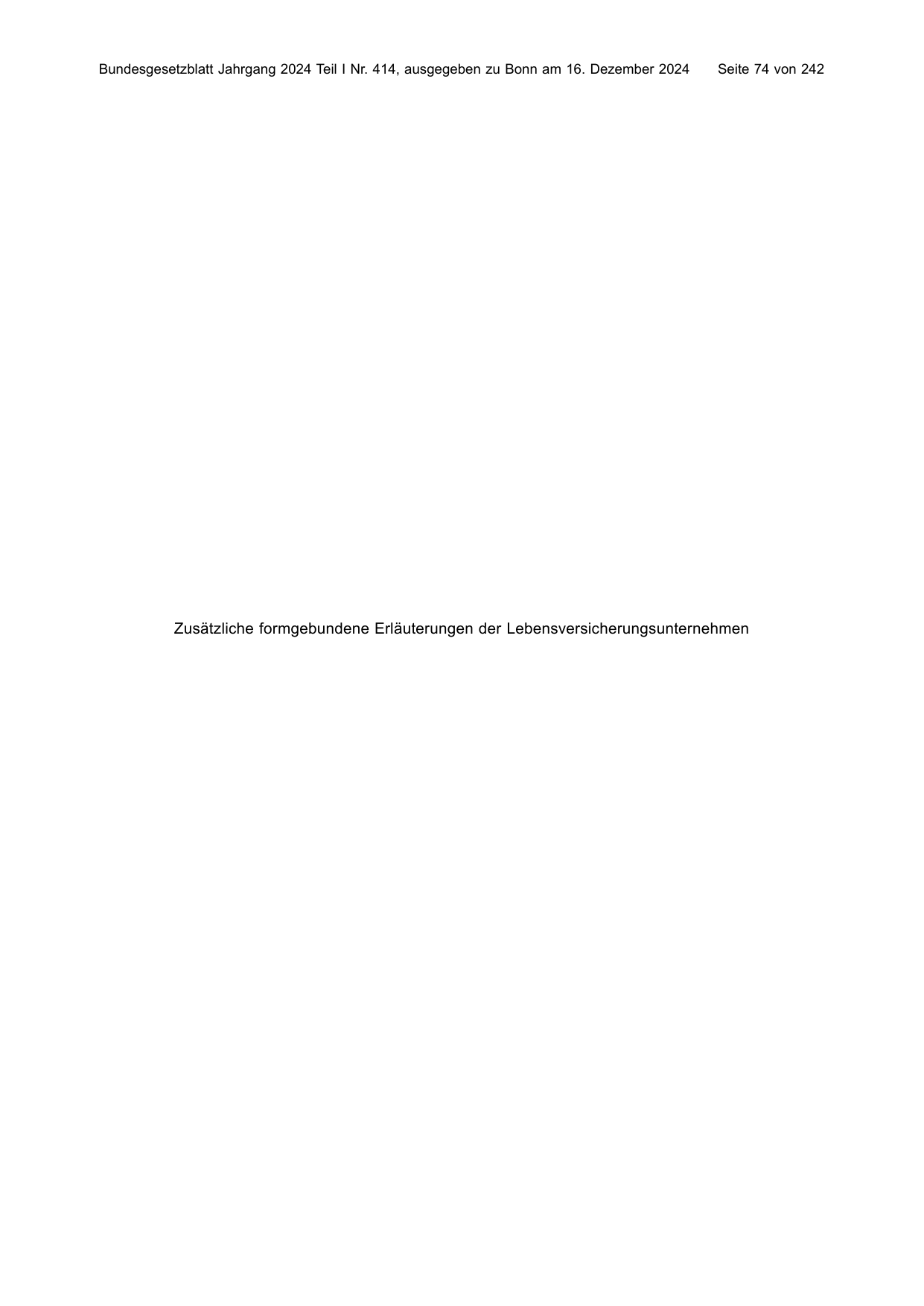 BGBl. 2024, Seite 74 — Originalseite als Abbildung