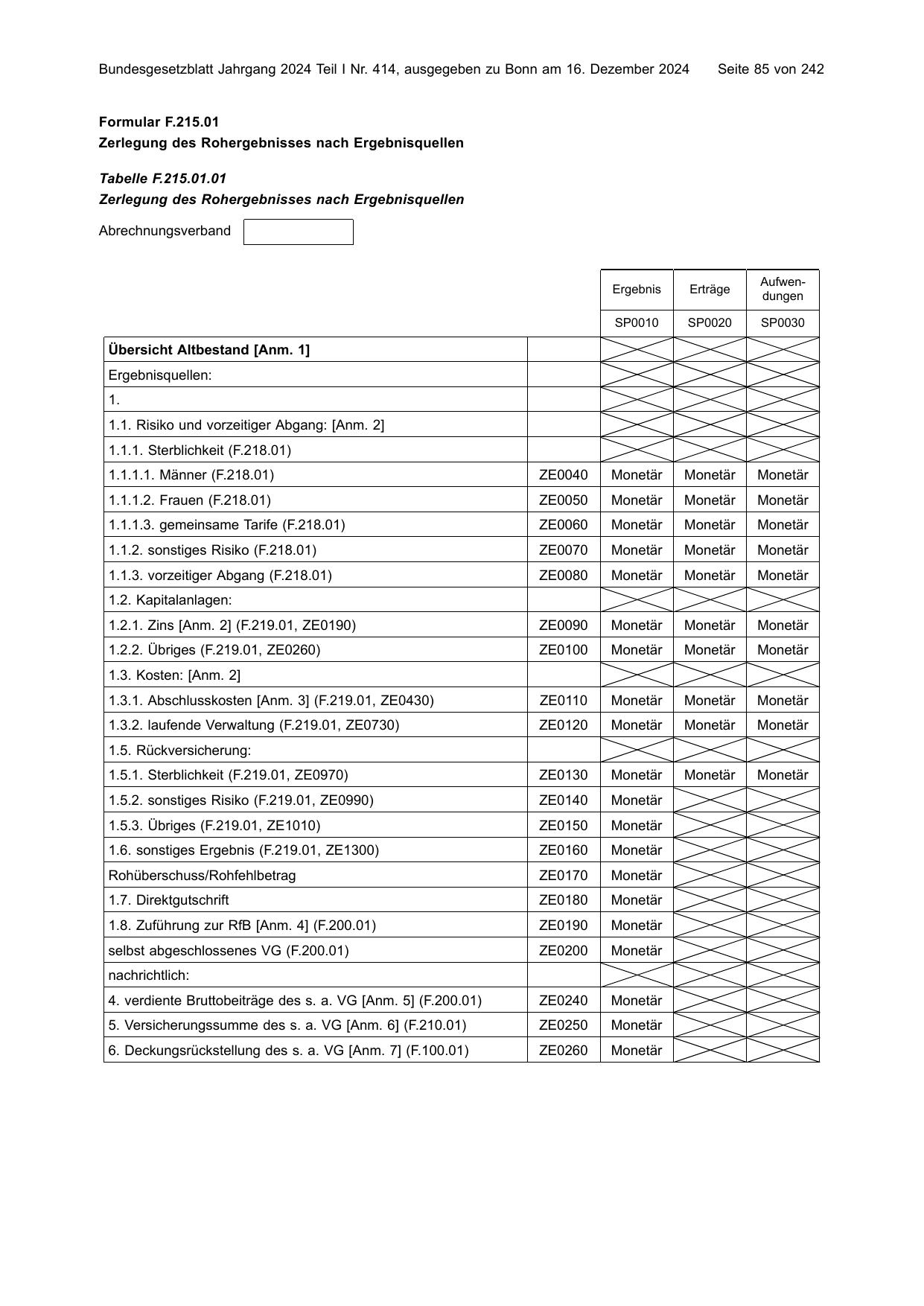 BGBl. 2024, Seite 85 — Originalseite als Abbildung