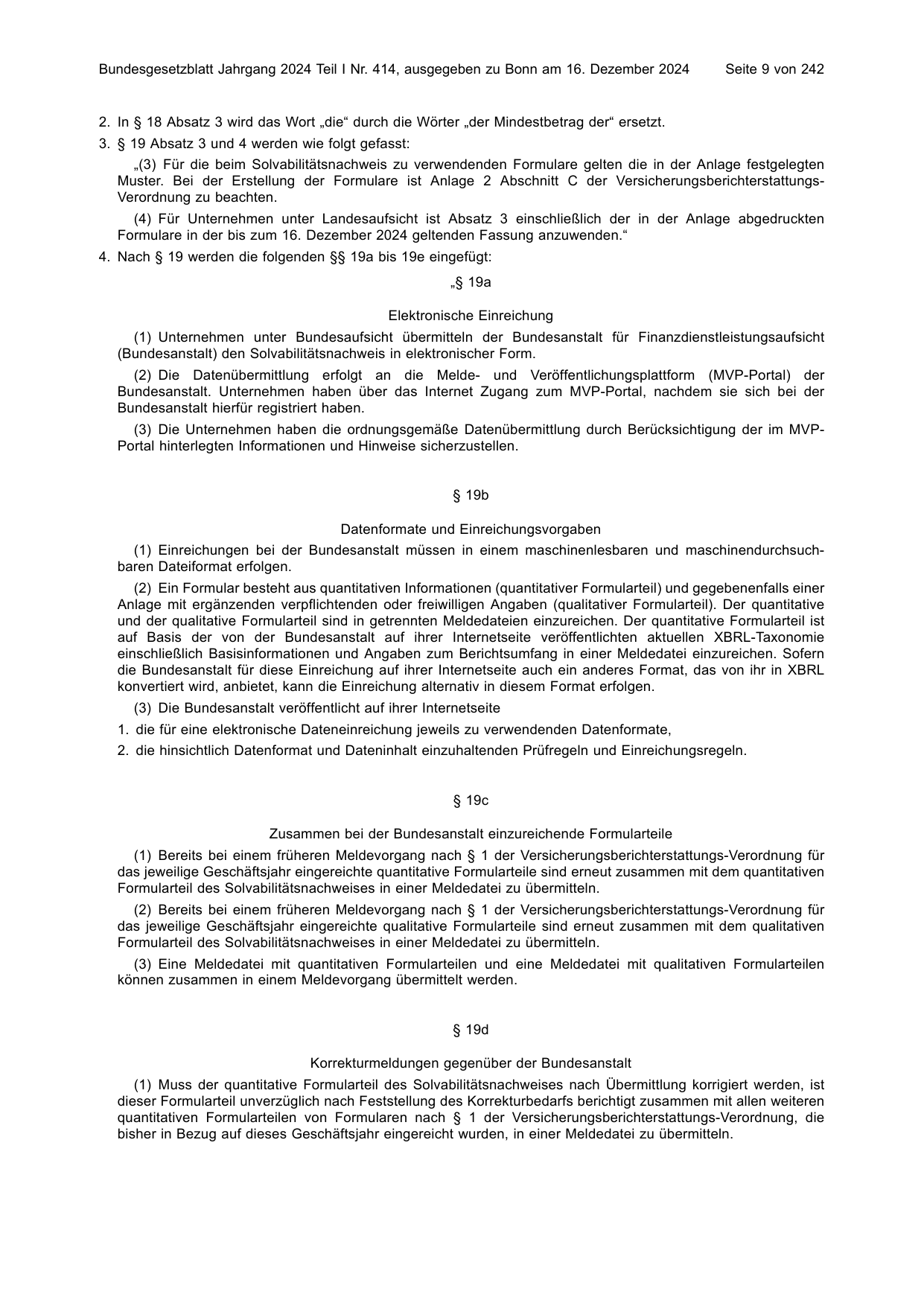 BGBl. 2024, Seite 9 — Originalseite als Abbildung
