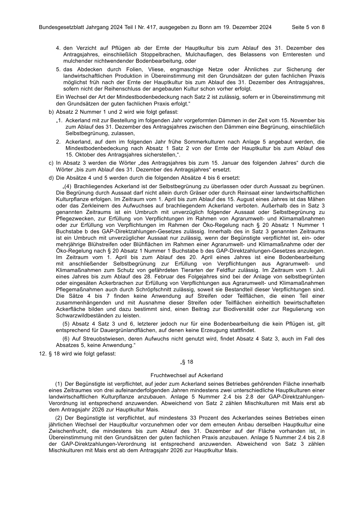 BGBl. 2024, Seite 5 — Originalseite als Abbildung