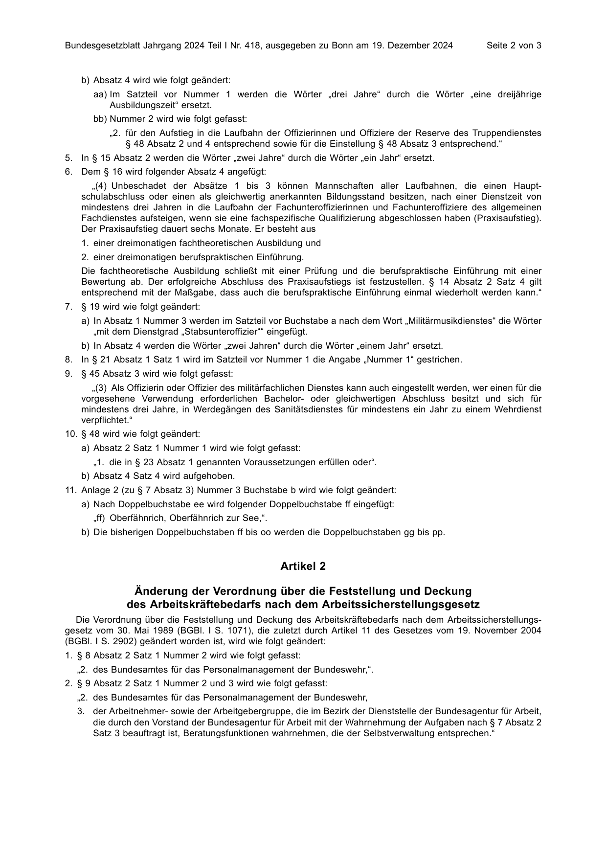 BGBl. 2024, Seite 2 — Originalseite als Abbildung