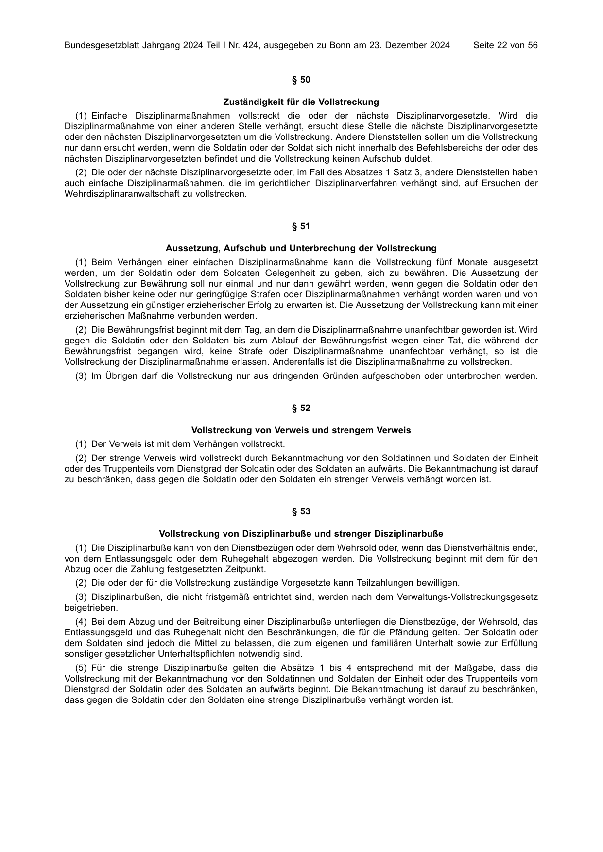 BGBl. 2024, Seite 22 — Originalseite als Abbildung
