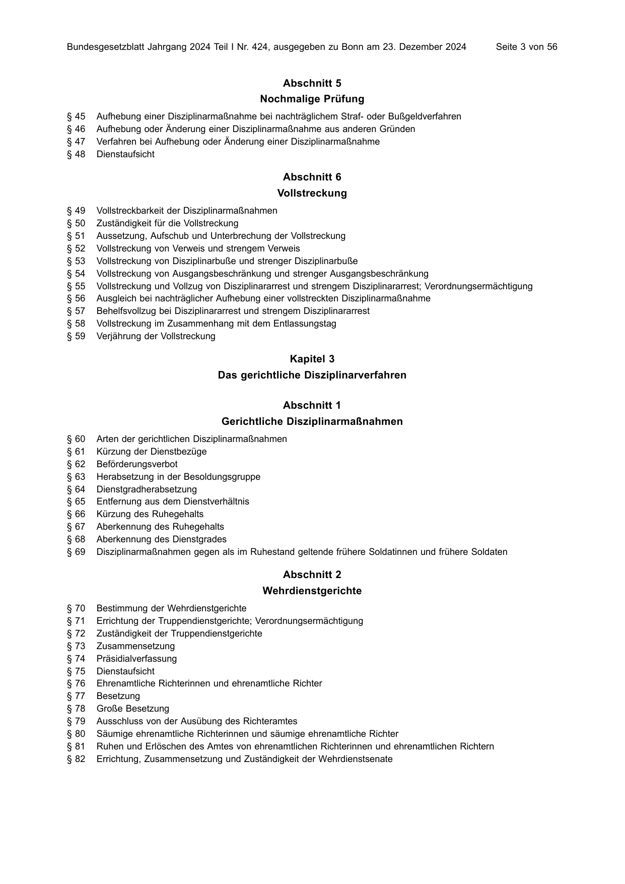 BGBl. 2024, Seite 3 — Originalseite als Abbildung