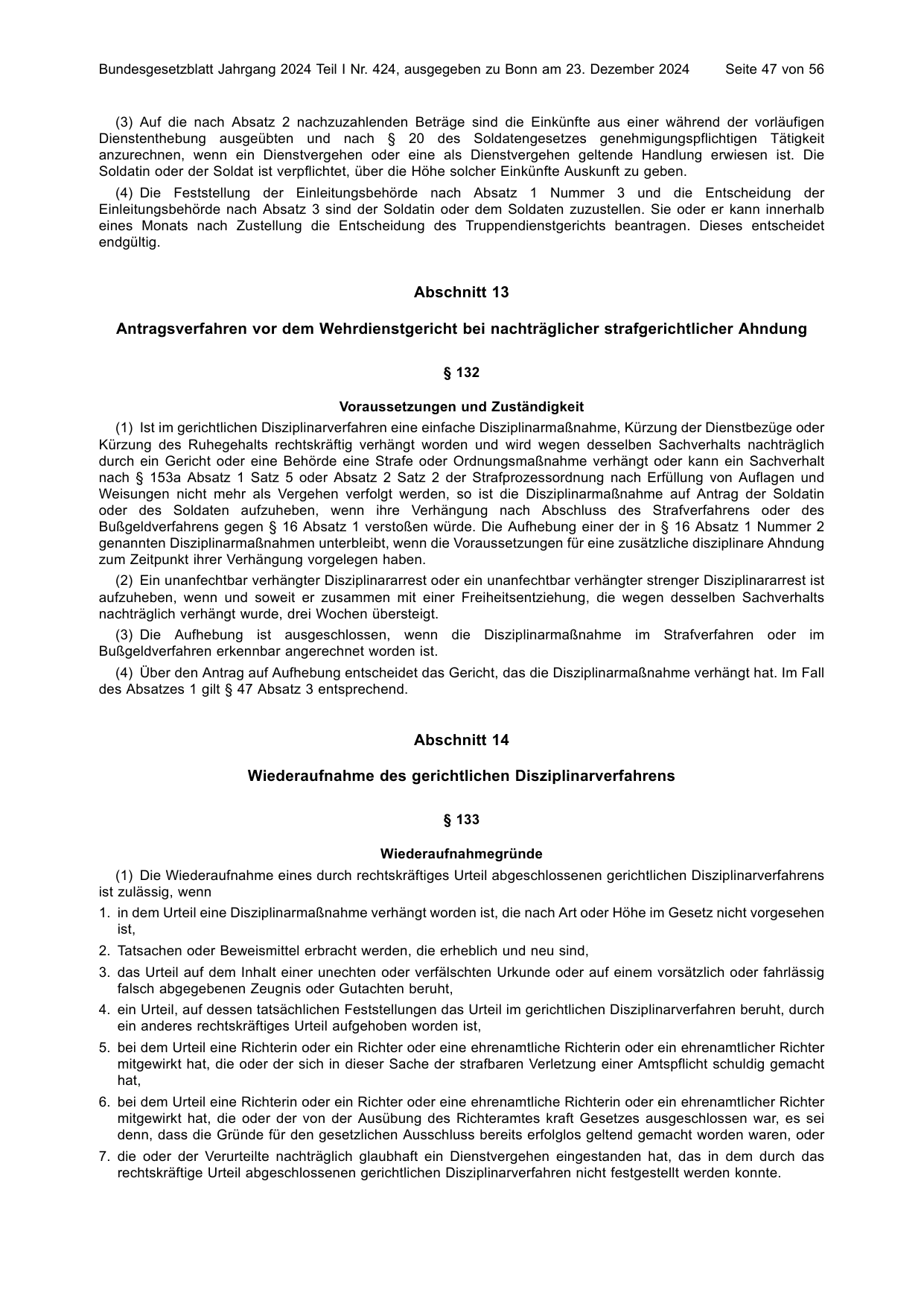 BGBl. 2024, Seite 47 — Originalseite als Abbildung