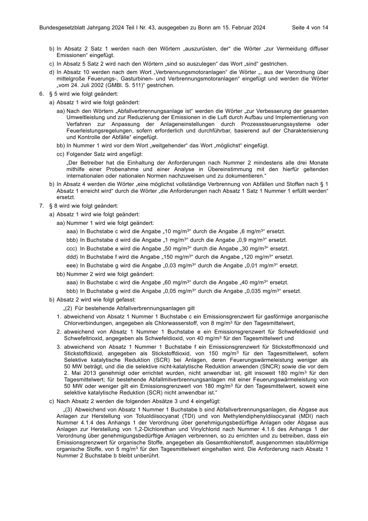 BGBl. 2024, Seite 4 — Originalseite als Abbildung