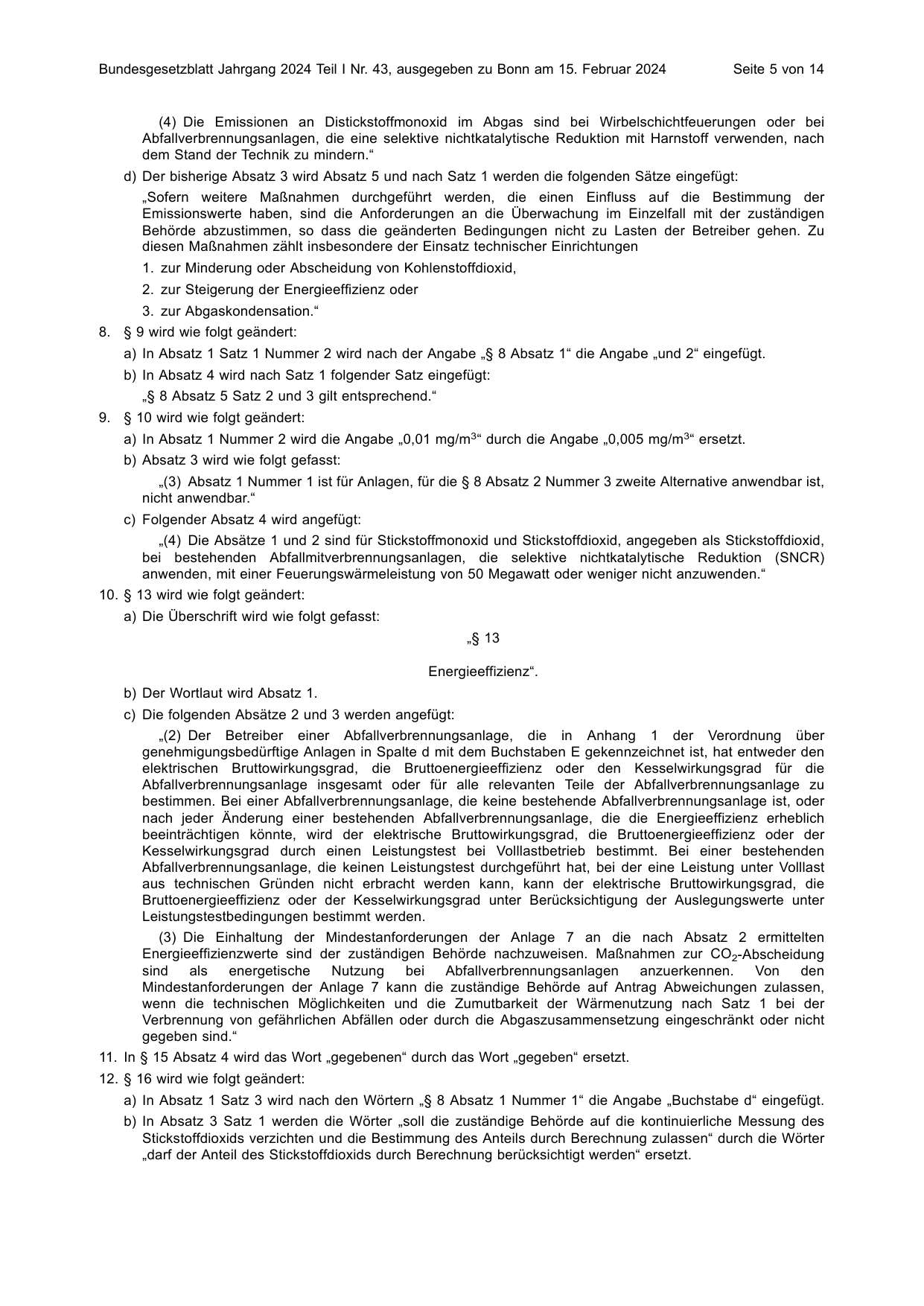 BGBl. 2024, Seite 5 — Originalseite als Abbildung