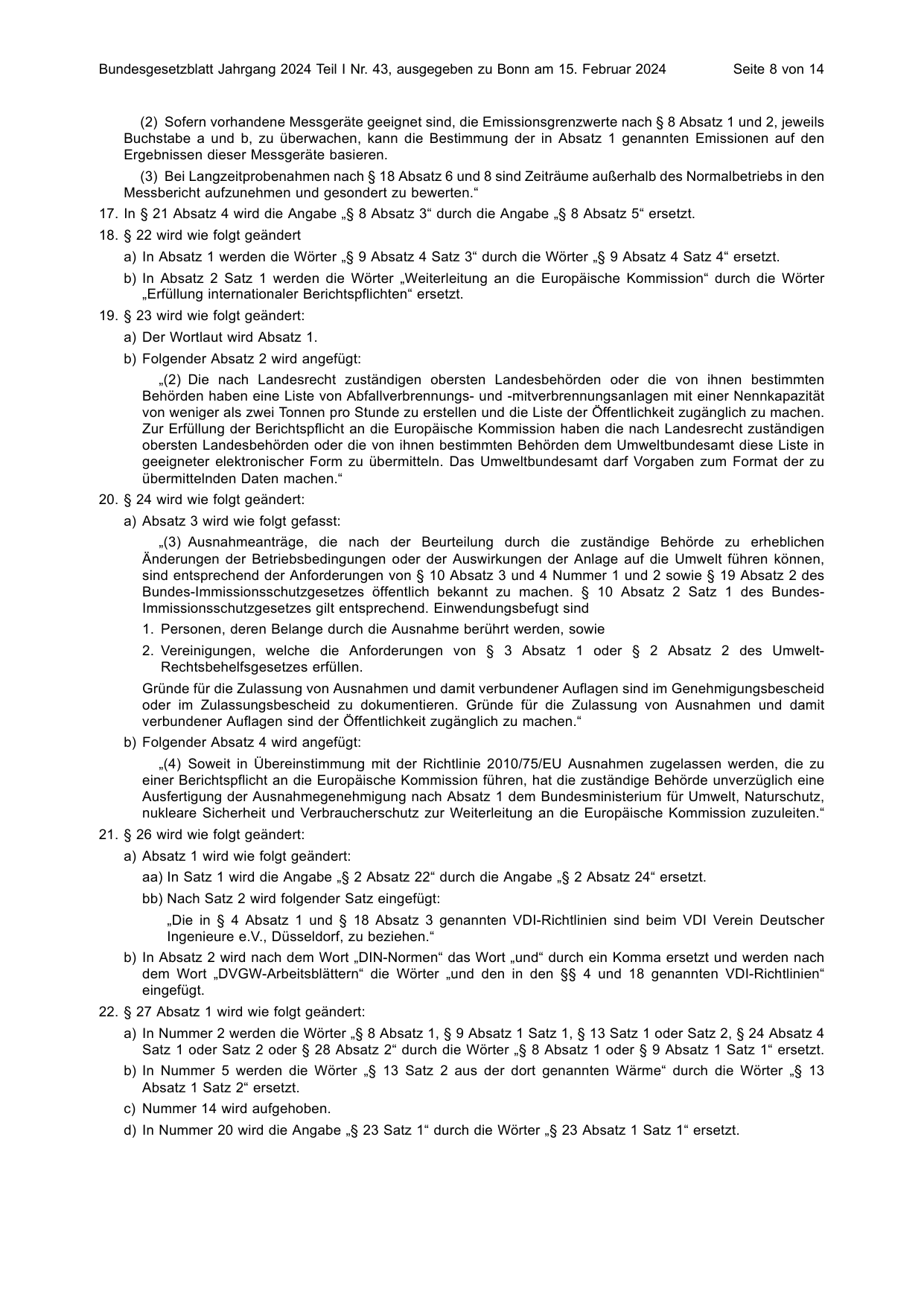 BGBl. 2024, Seite 8 — Originalseite als Abbildung