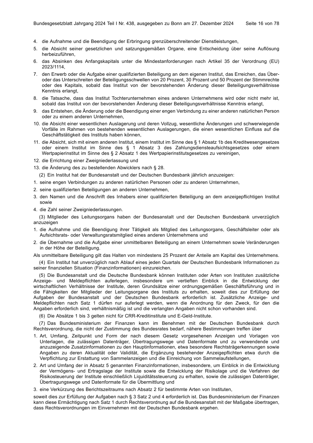 BGBl. 2024, Seite 16 — Originalseite als Abbildung