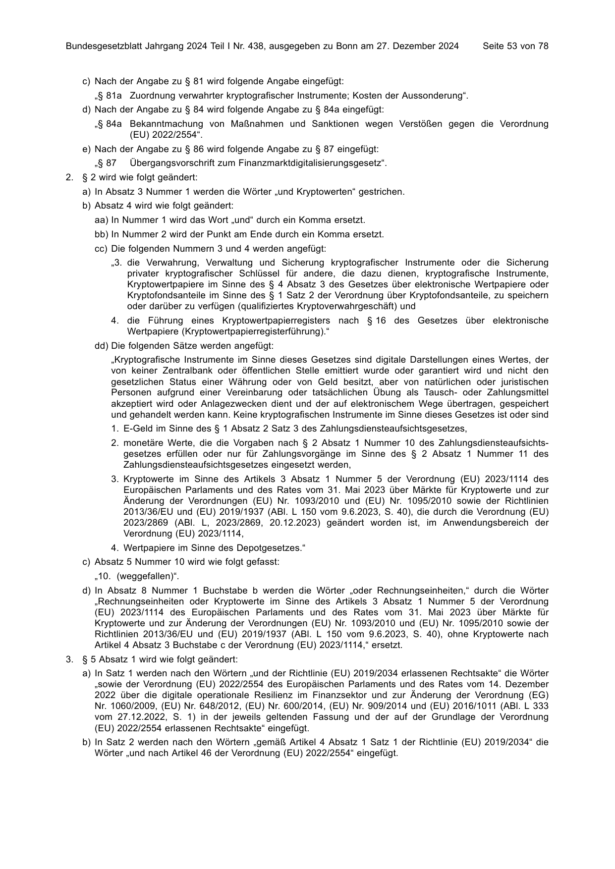 BGBl. 2024, Seite 53 — Originalseite als Abbildung