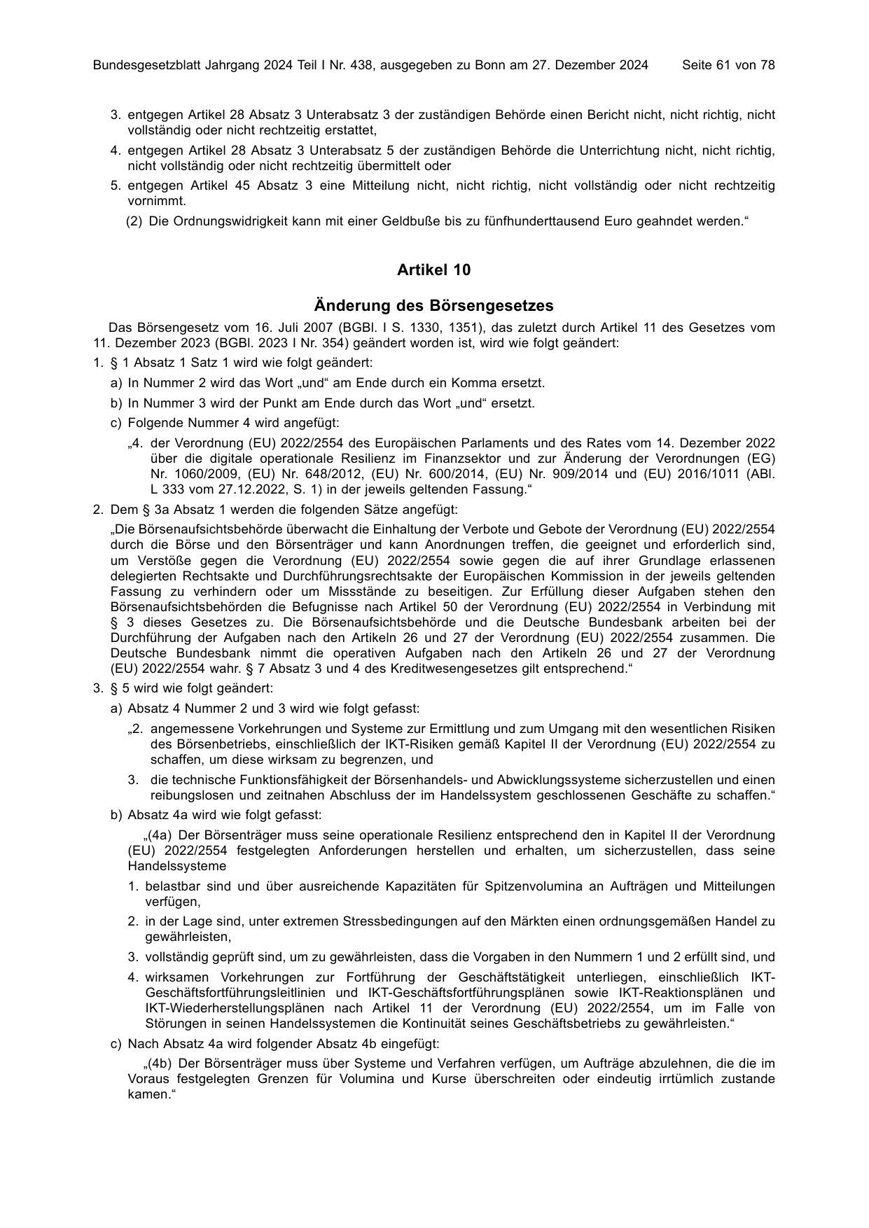 BGBl. 2024, Seite 61 — Originalseite als Abbildung
