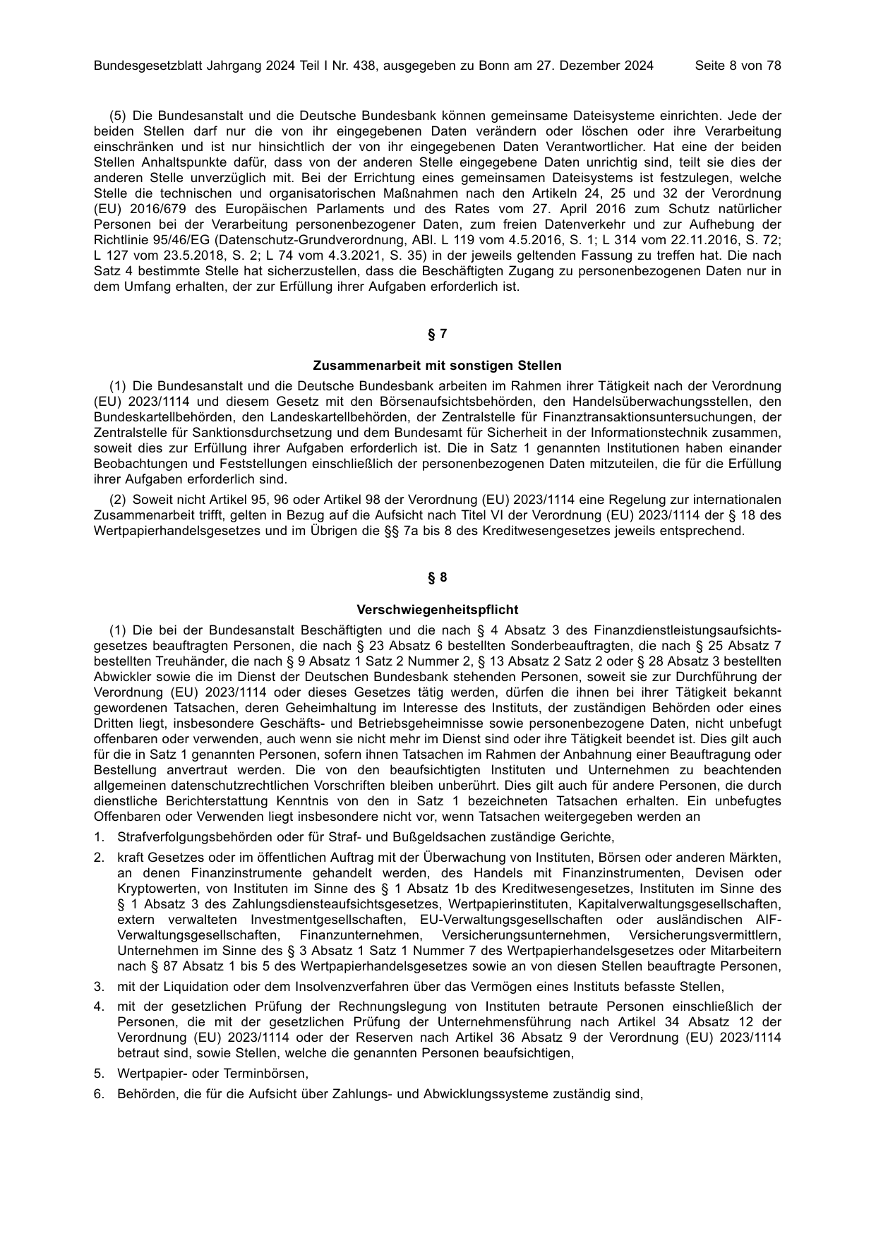 BGBl. 2024, Seite 8 — Originalseite als Abbildung