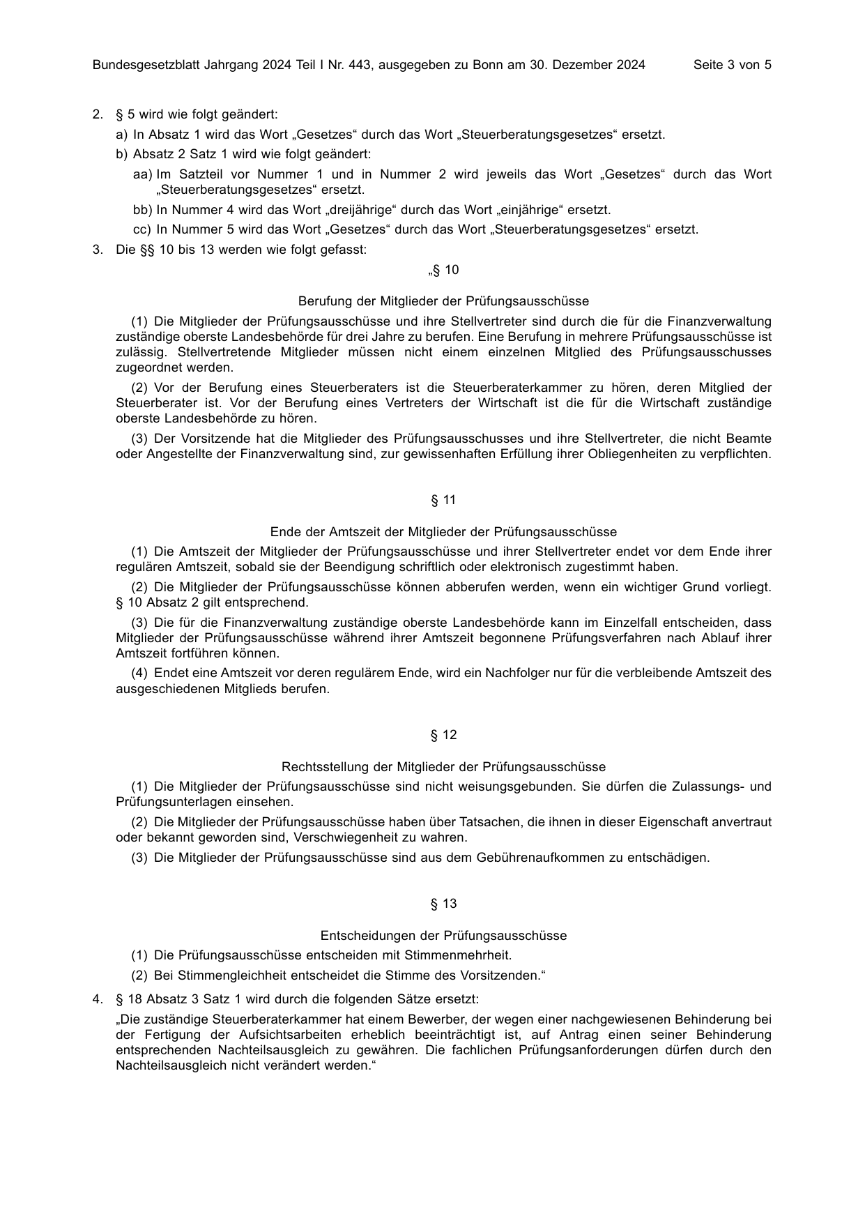 BGBl. 2024, Seite 3 — Originalseite als Abbildung