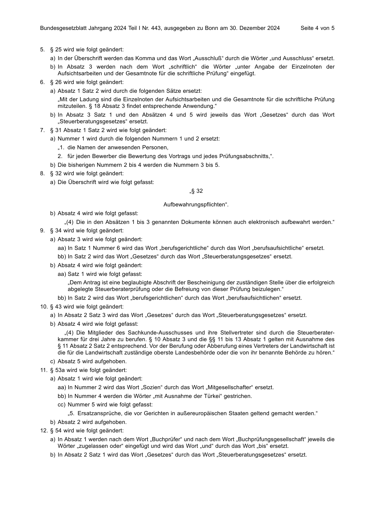 BGBl. 2024, Seite 4 — Originalseite als Abbildung