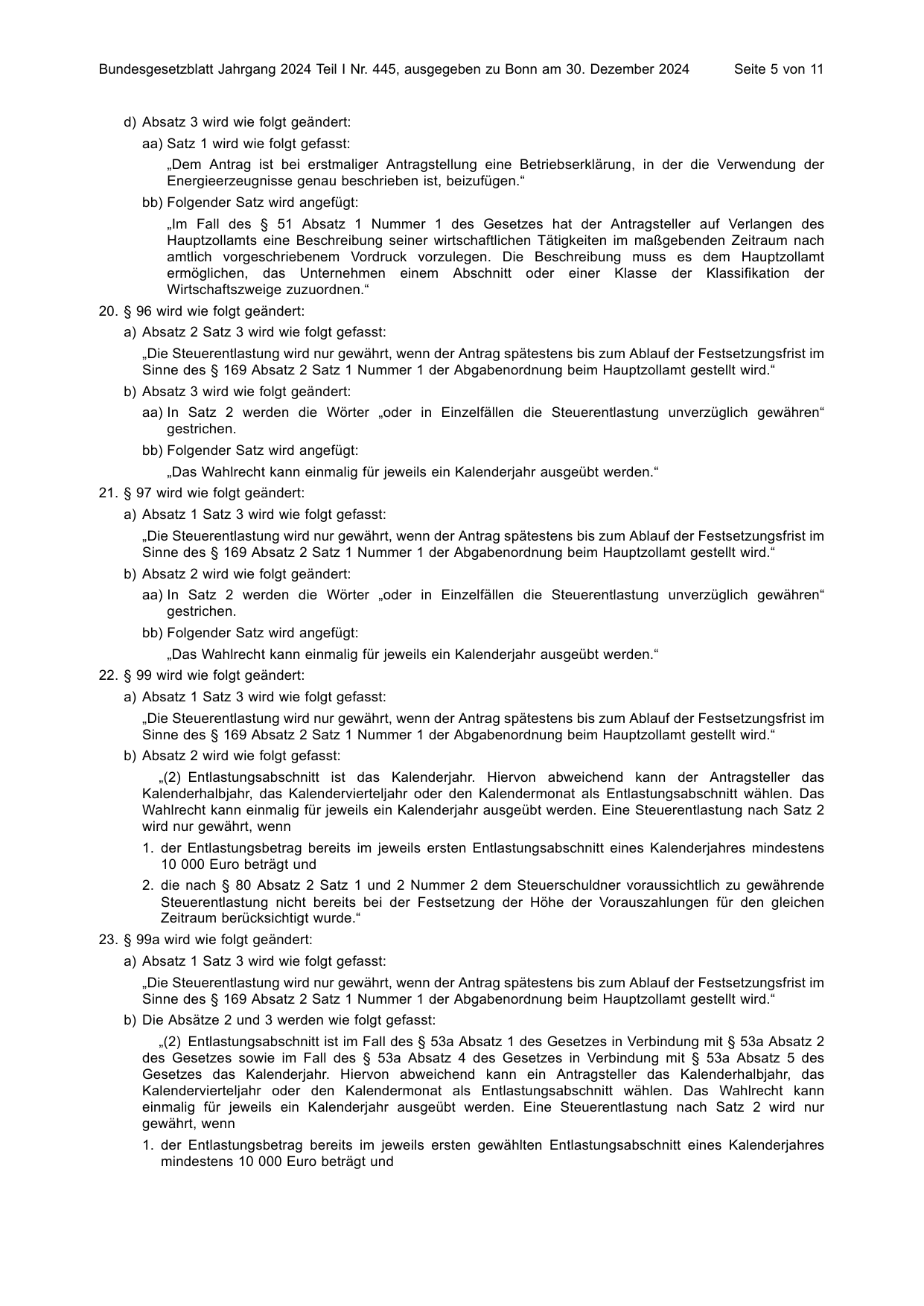 BGBl. 2024, Seite 5 — Originalseite als Abbildung