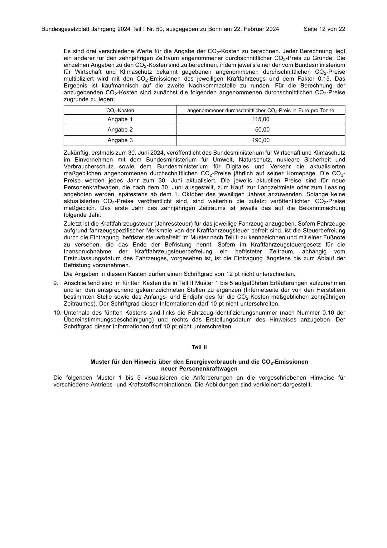 BGBl. 2024, Seite 12 — Originalseite als Abbildung