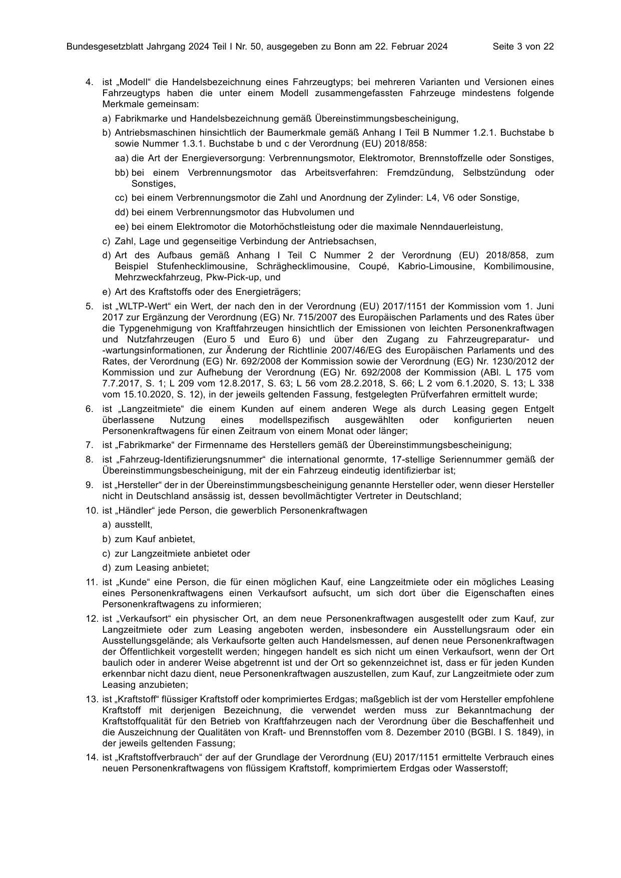 BGBl. 2024, Seite 3 — Originalseite als Abbildung