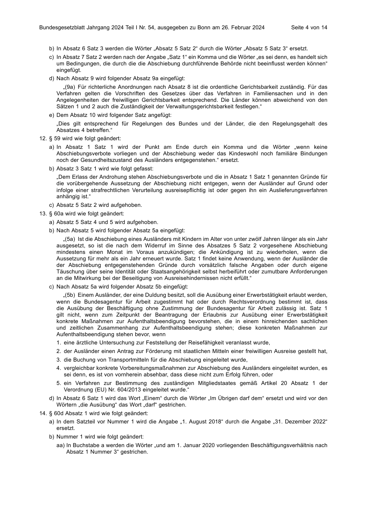 BGBl. 2024, Seite 4 — Originalseite als Abbildung
