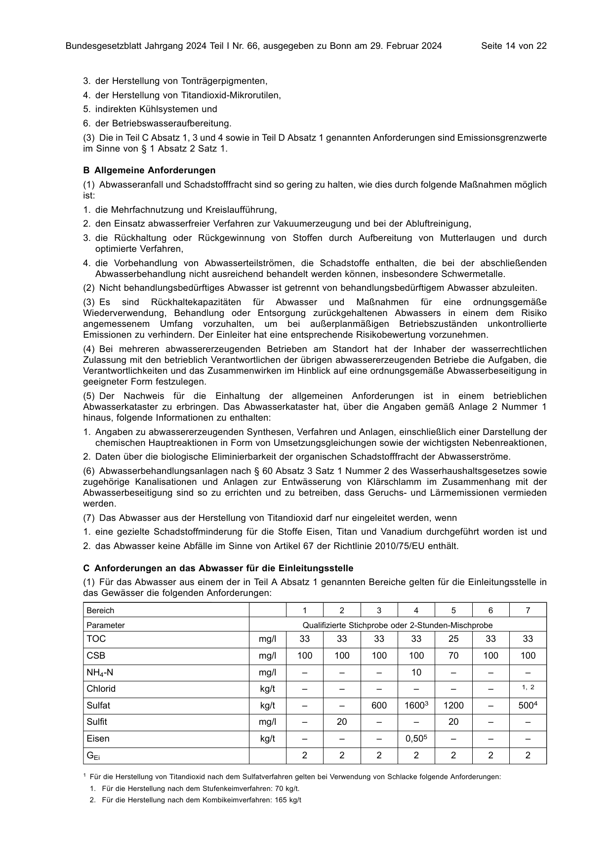 BGBl. 2024, Seite 14 — Originalseite als Abbildung