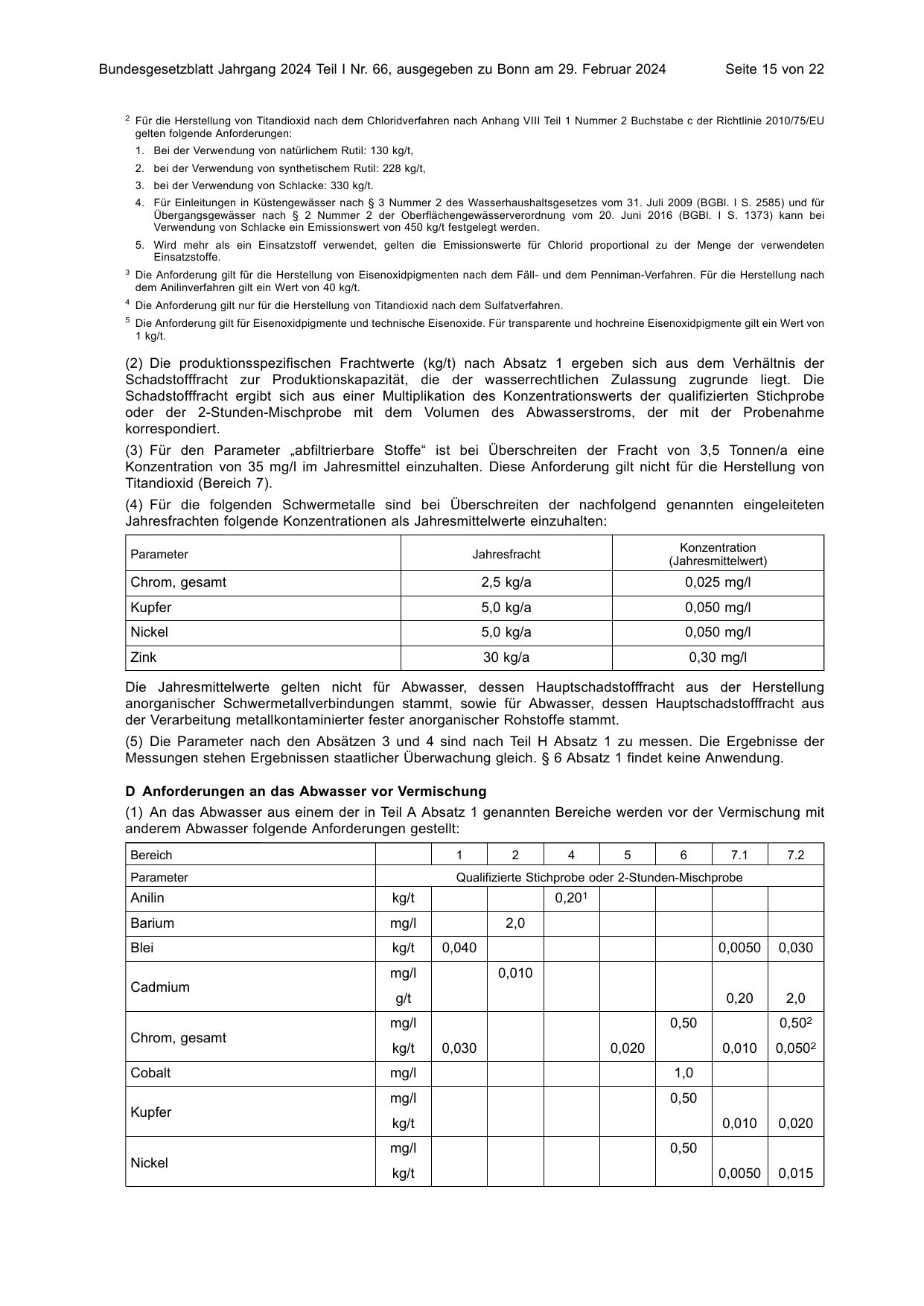 BGBl. 2024, Seite 15 — Originalseite als Abbildung