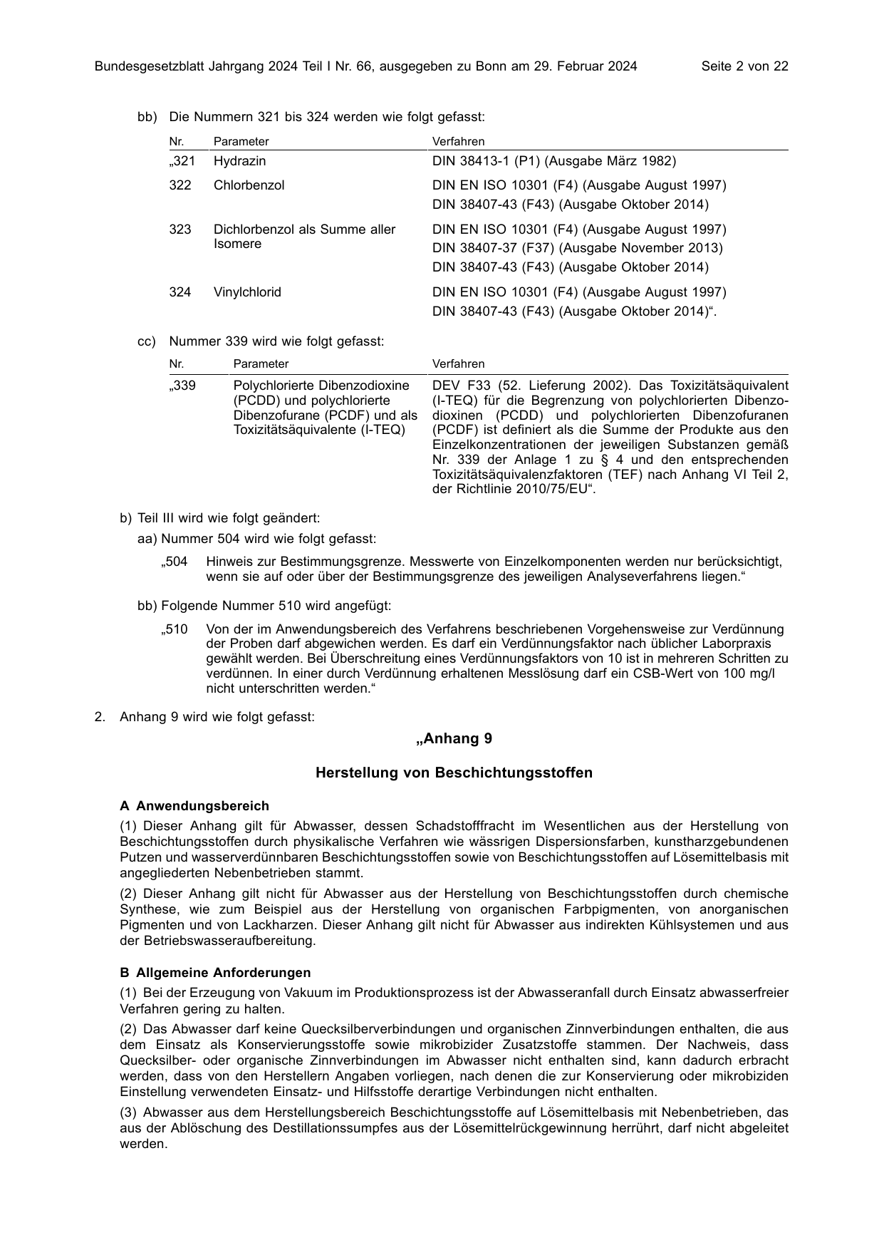 BGBl. 2024, Seite 2 — Originalseite als Abbildung