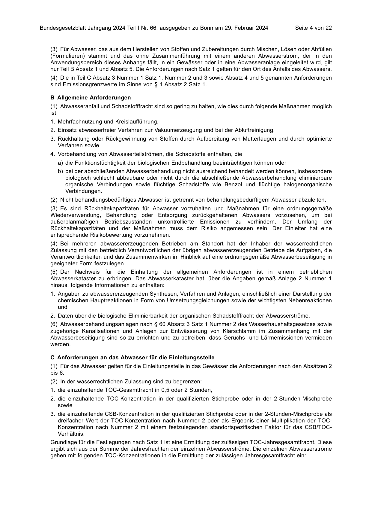 BGBl. 2024, Seite 4 — Originalseite als Abbildung