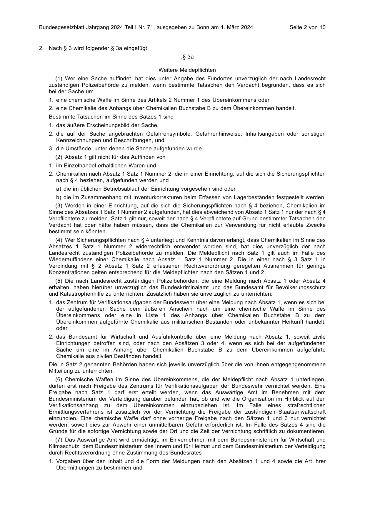 BGBl. 2024, Seite 2 — Originalseite als Abbildung