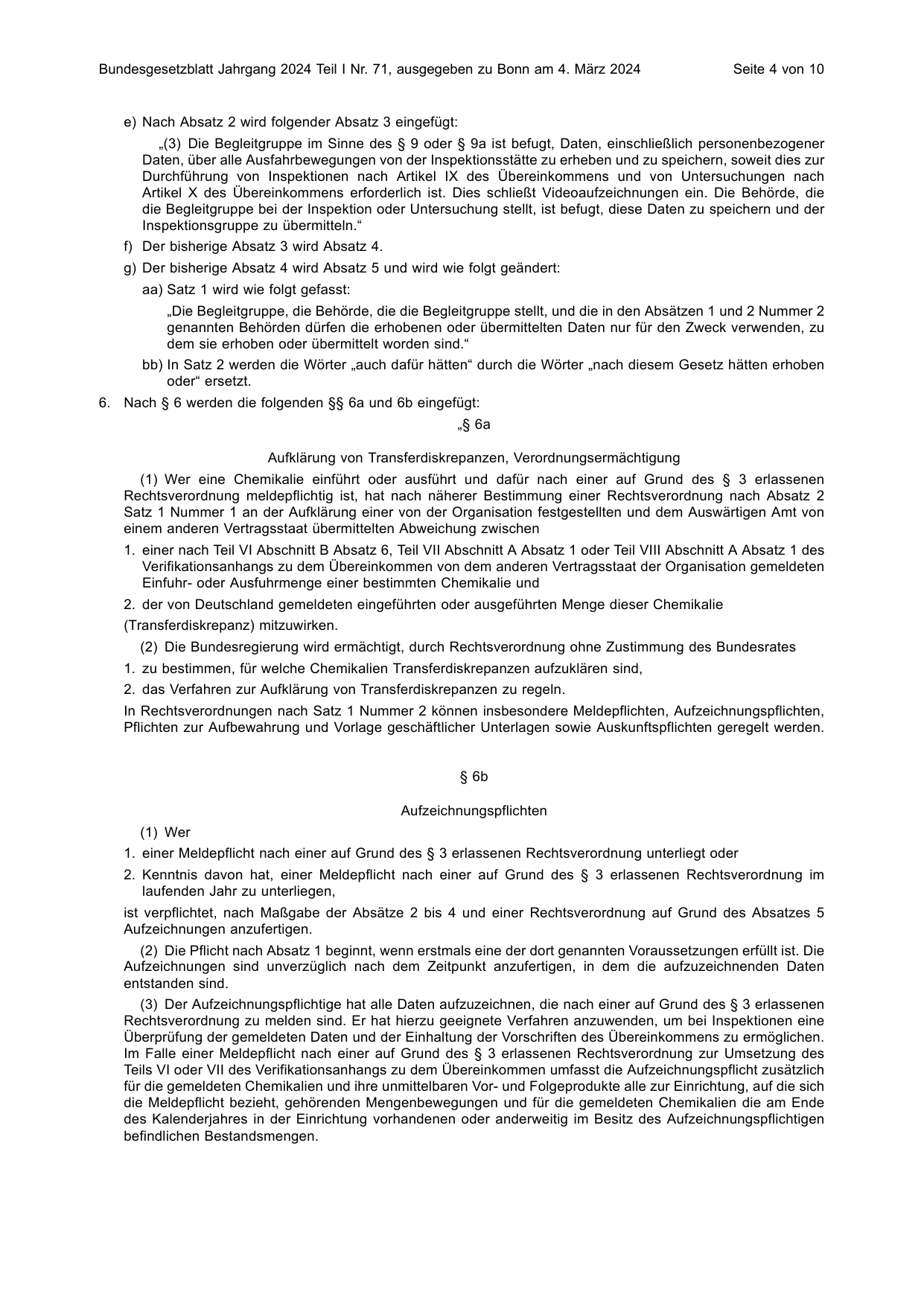 BGBl. 2024, Seite 4 — Originalseite als Abbildung