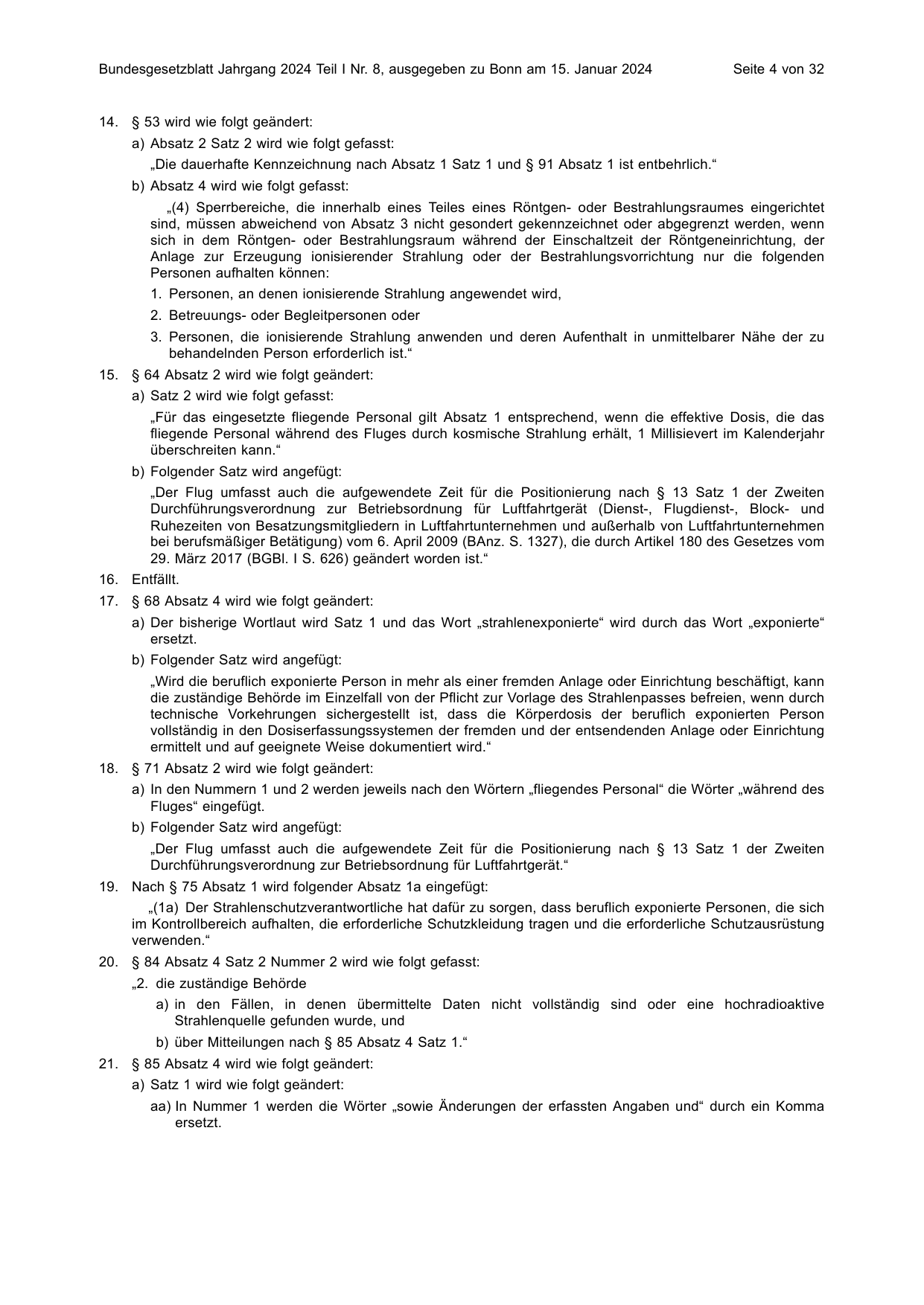 BGBl. 2024, Seite 4 — Originalseite als Abbildung