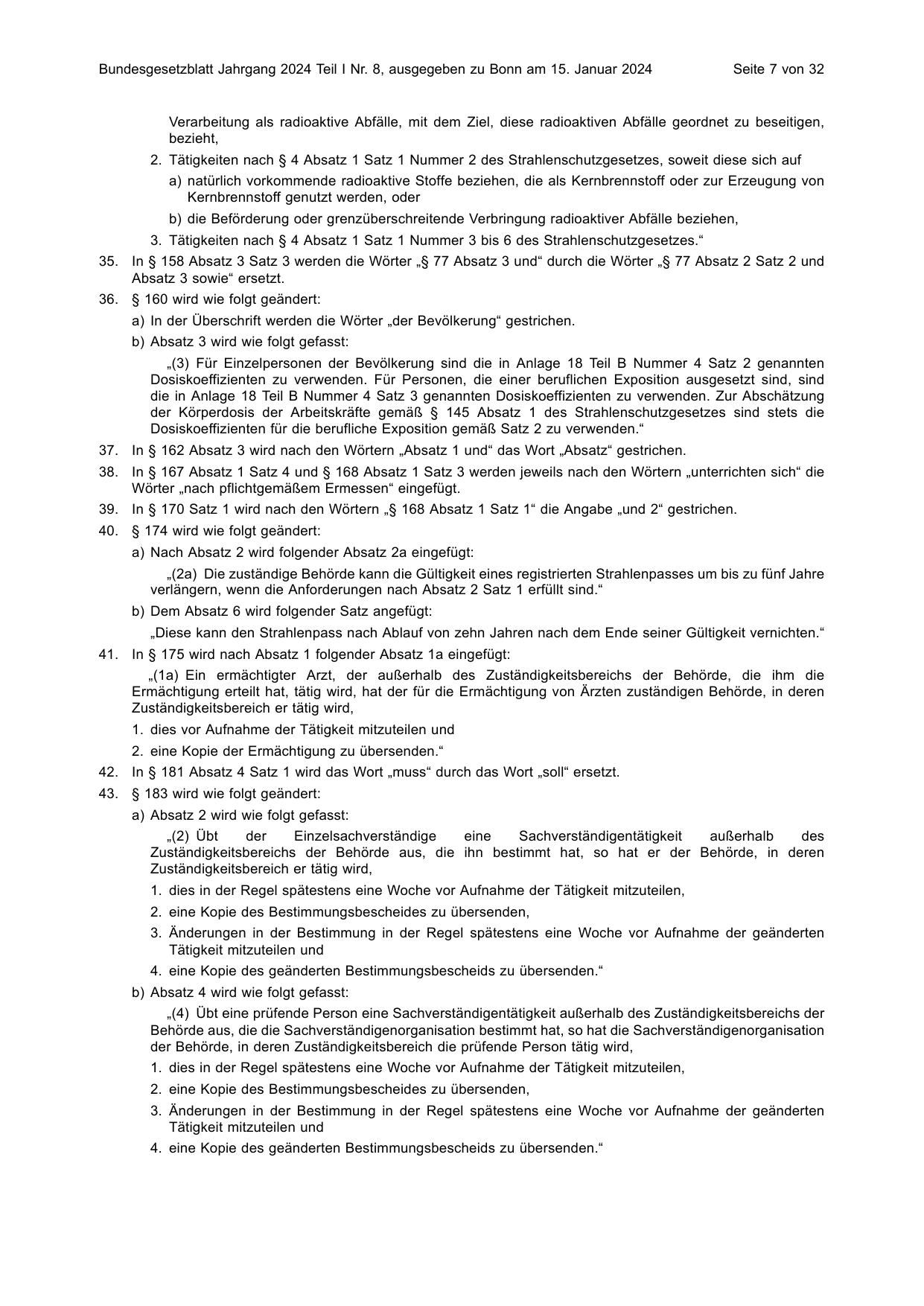 BGBl. 2024, Seite 7 — Originalseite als Abbildung
